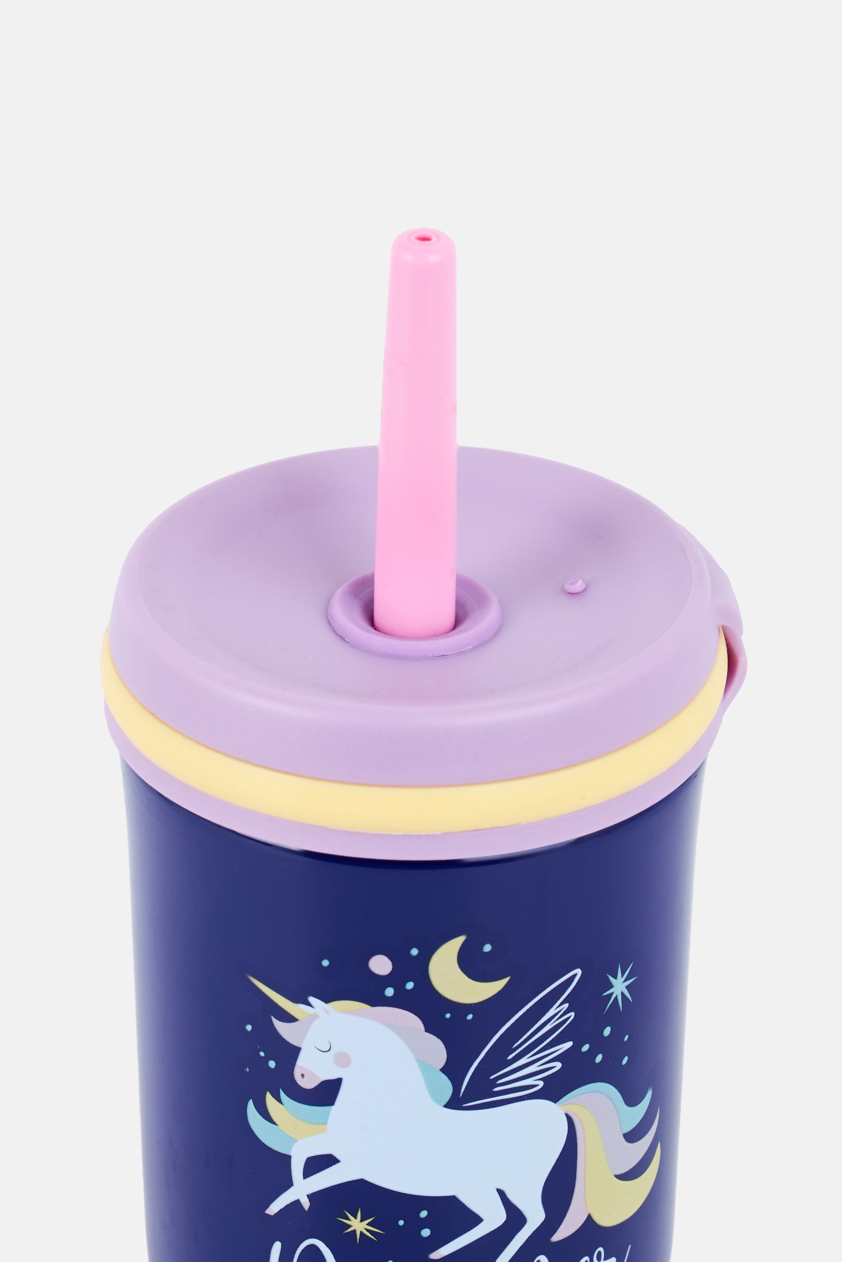 Stainless Steel Graphic Print Tumbler 400 ml, Navy
