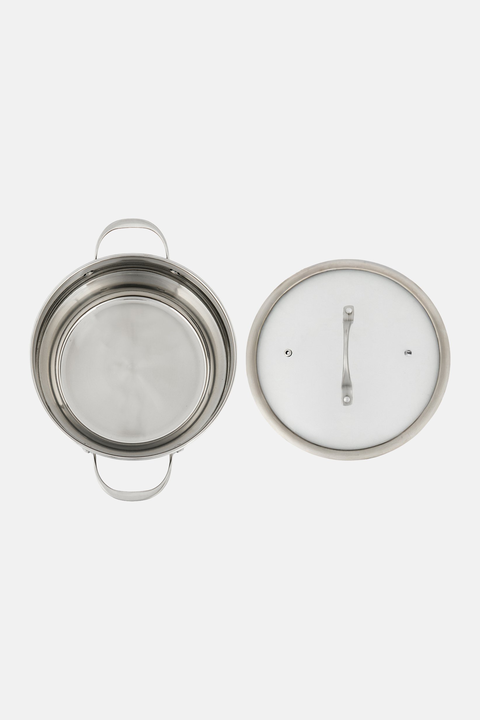 Stainless Steel Stock Pot, Silver