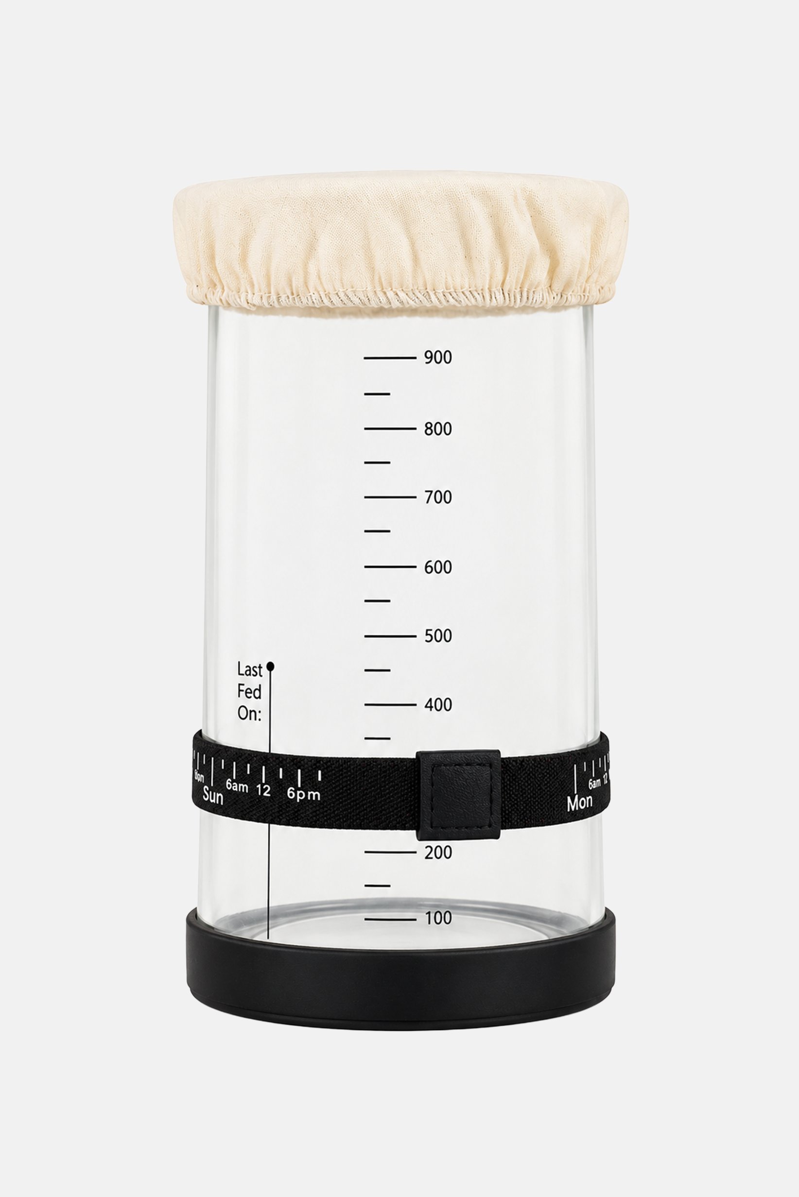 6 in 1 Sour Dough Starter Kit 34oz, Transparent