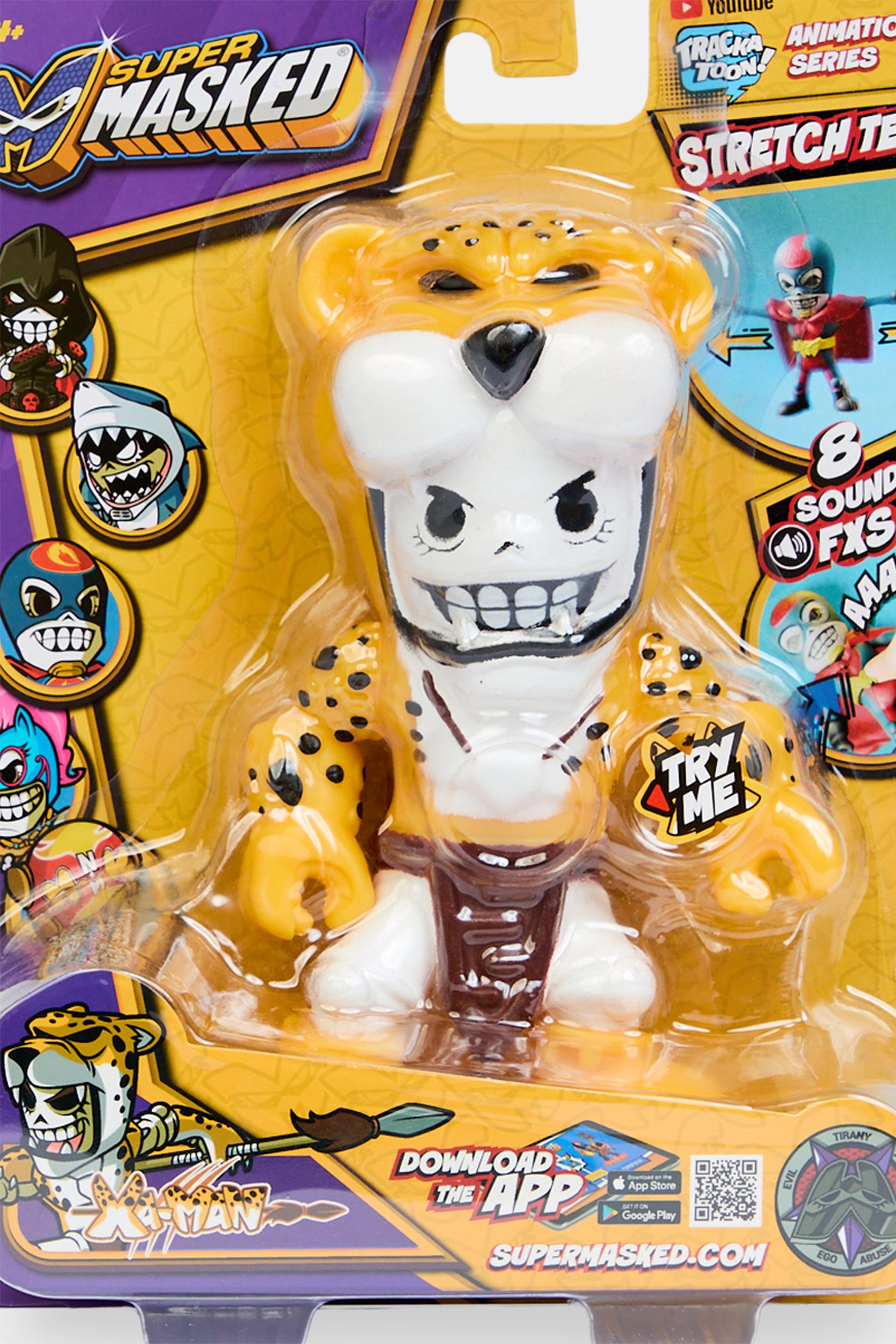 Super Masked Xa Man Figure, Assorted
