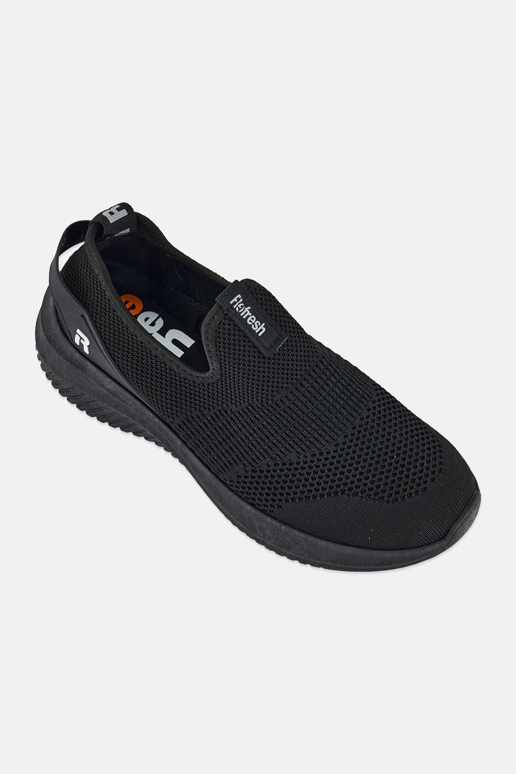 Women Slip On Casual Shoes, Black