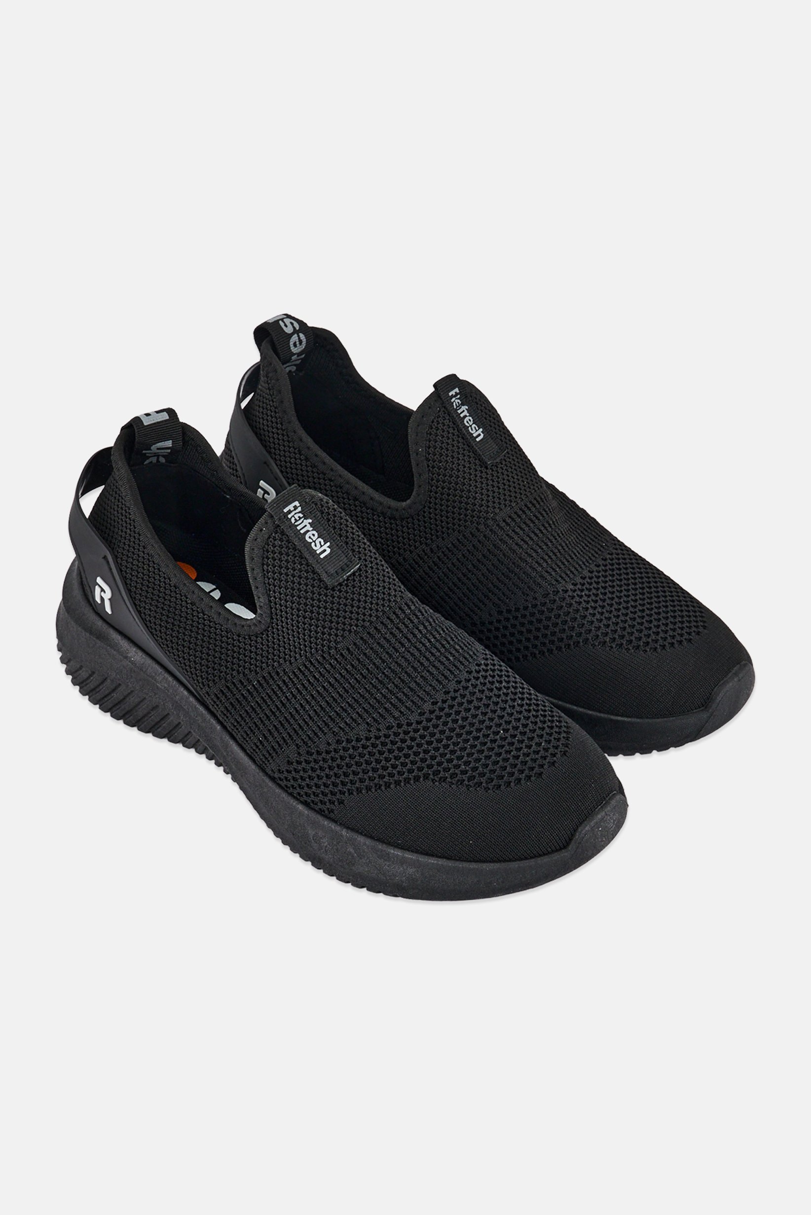 Women Slip On Casual Shoes, Black