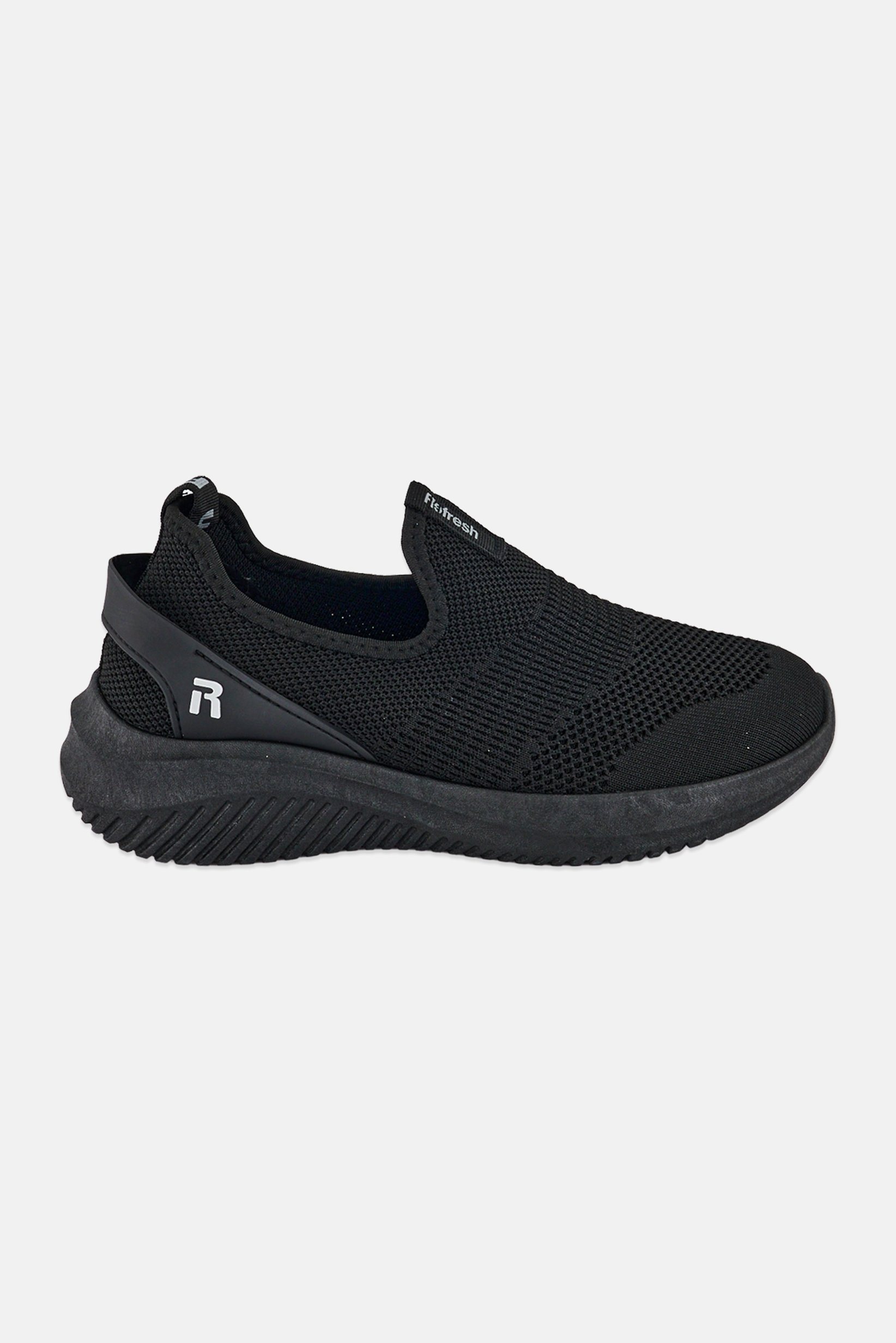 Women Slip On Casual Shoes, Black