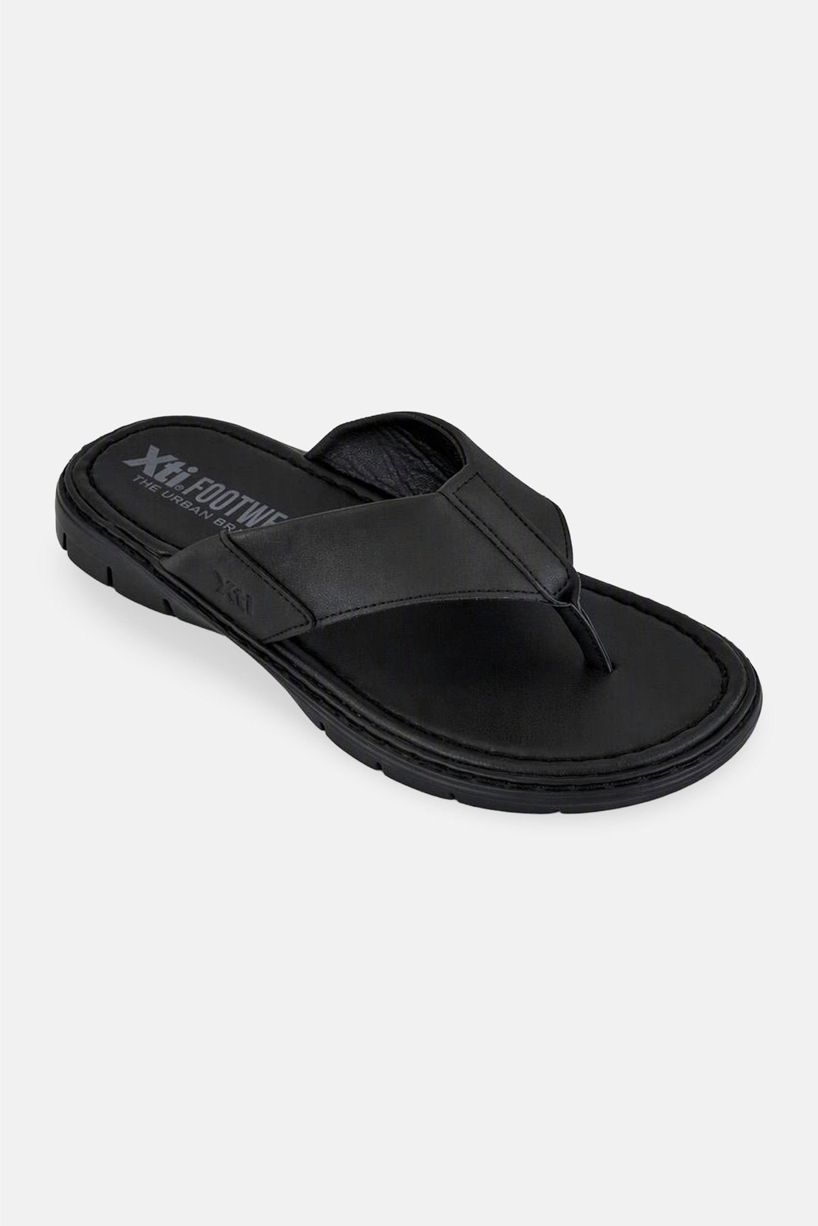 Men Slip On Sandals, Black