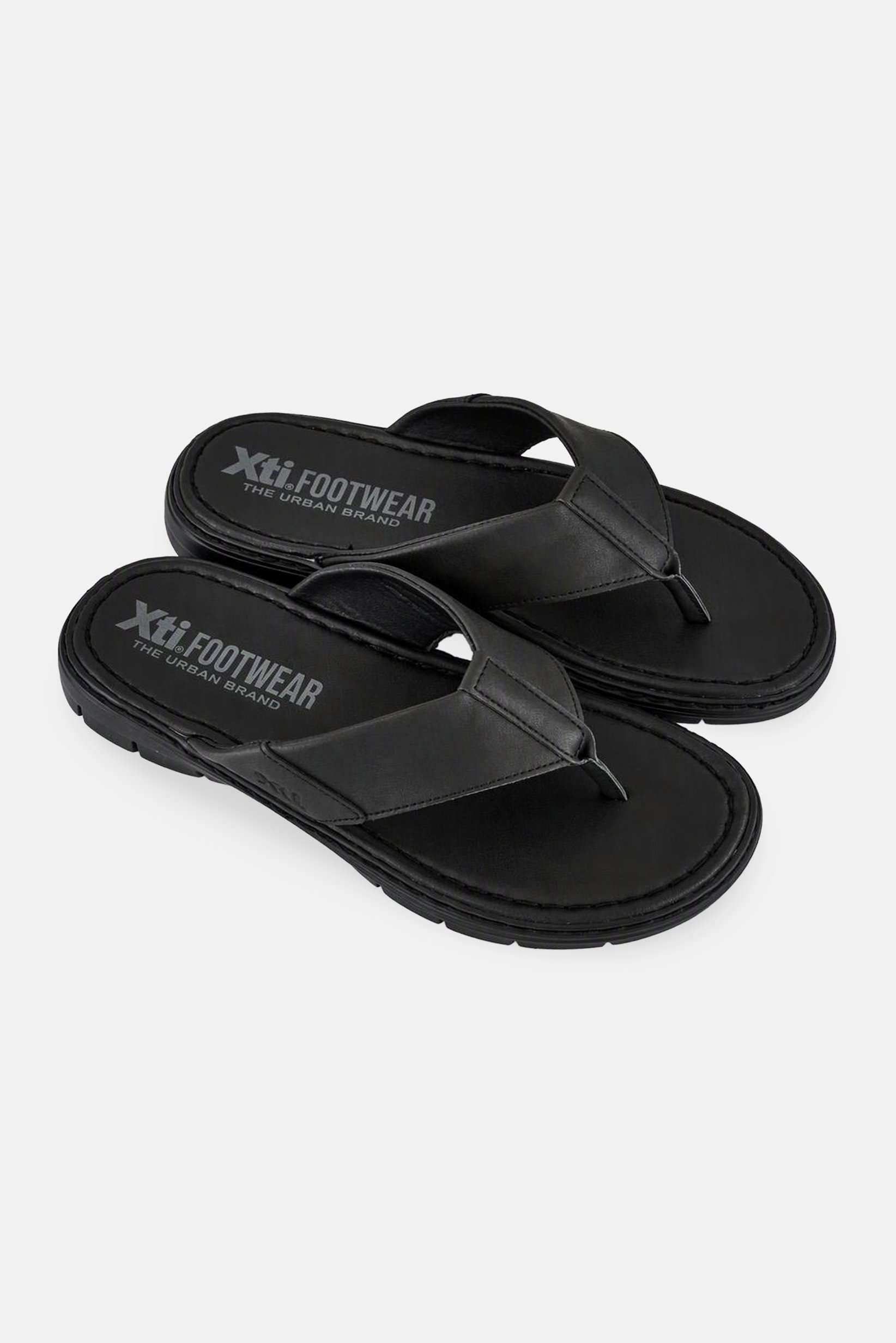 Men Slip On Sandals, Black