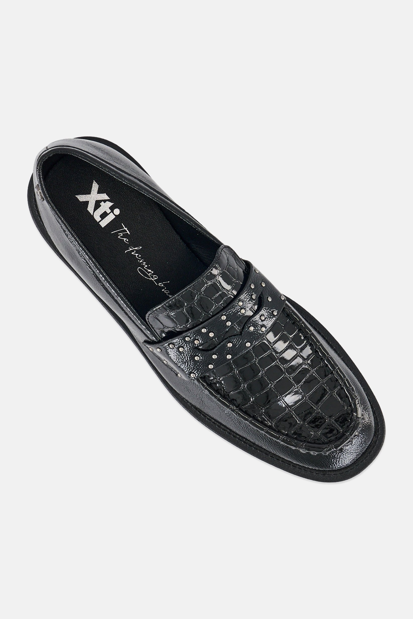 Women Slip On Casual Shoes, Black
