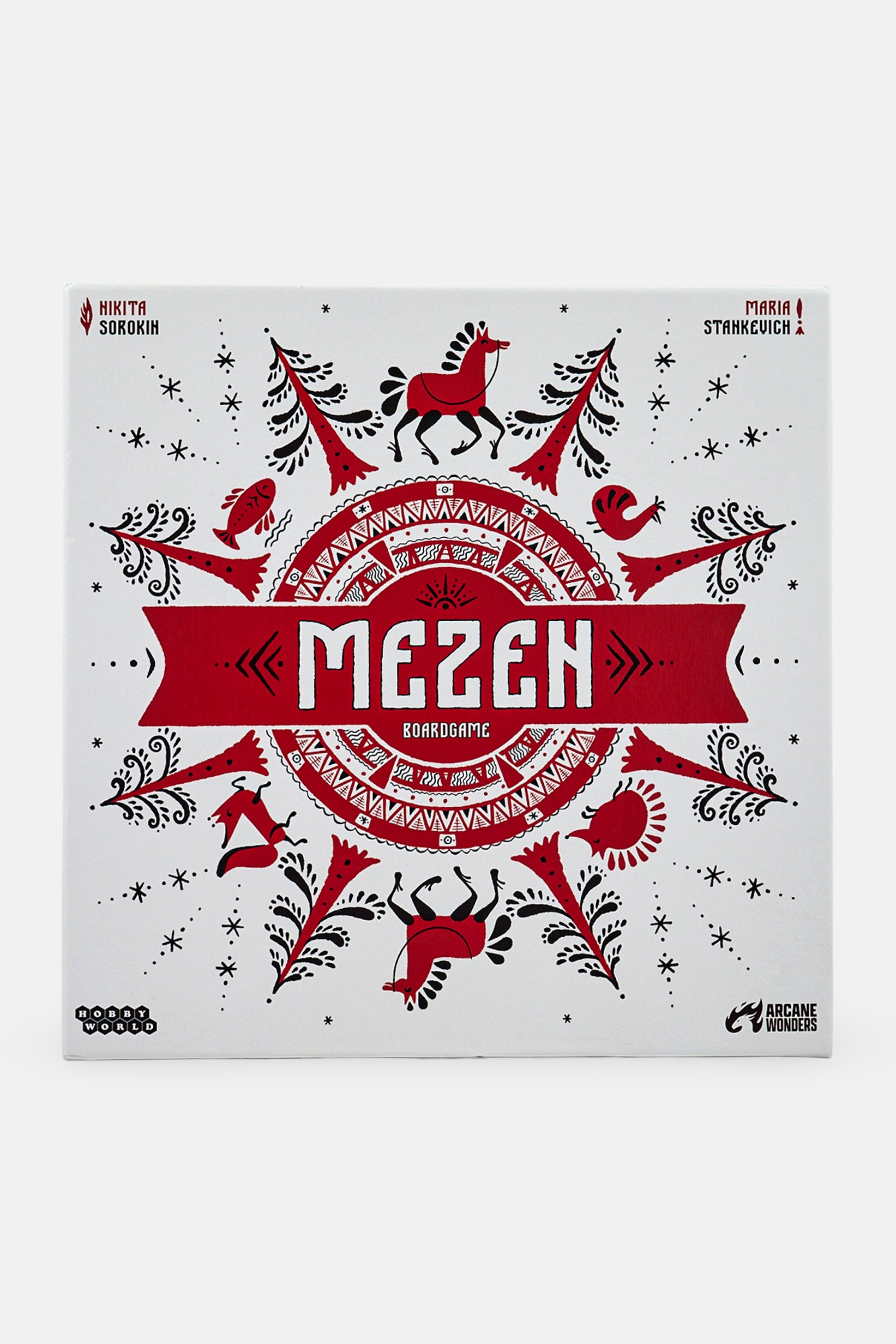 Mezen The Northern Craft Strategy Board Game