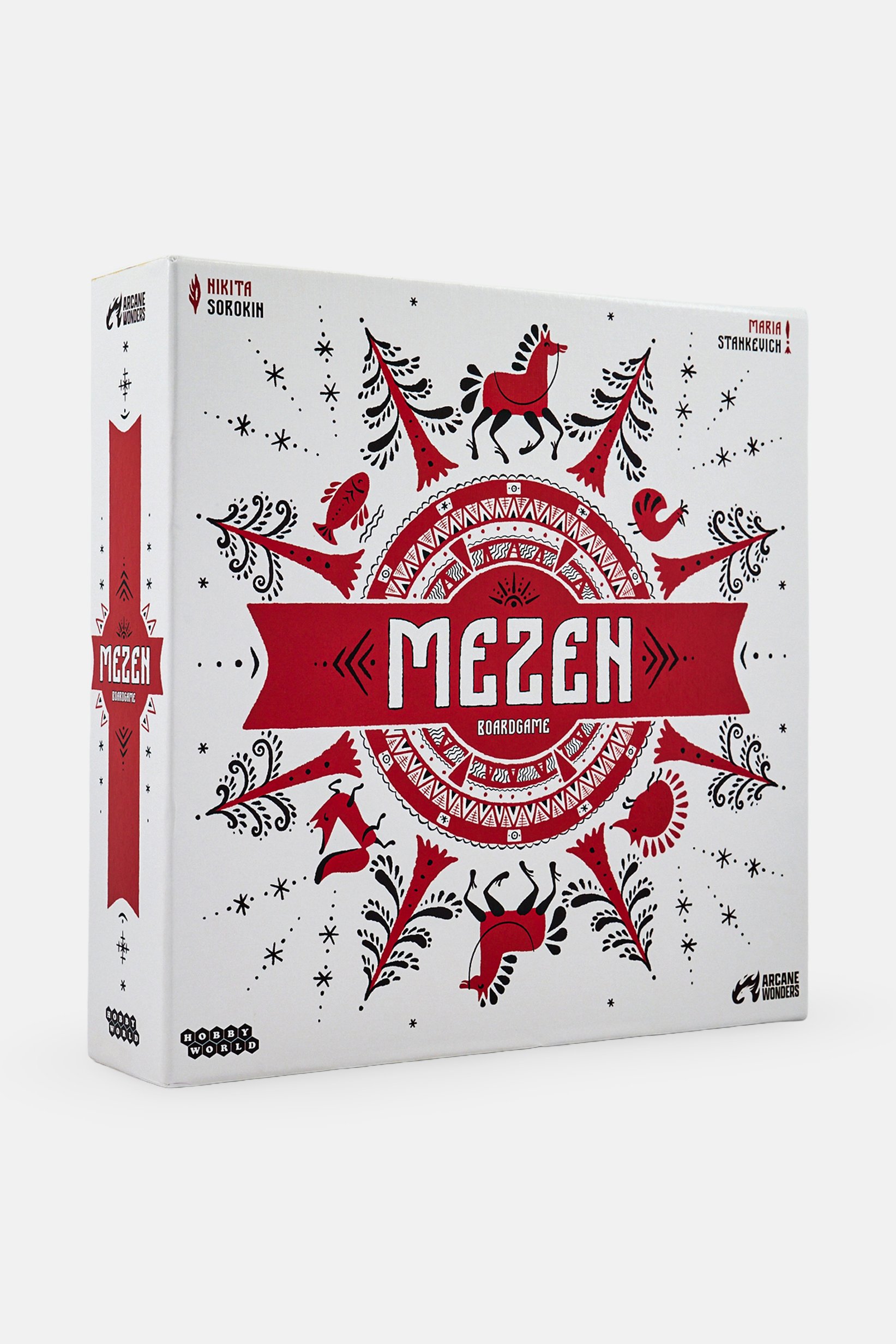 Mezen The Northern Craft Strategy Board Game