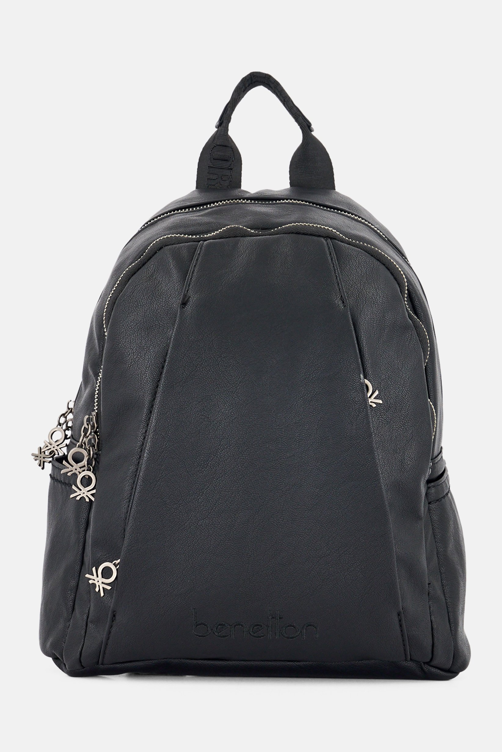 Women Brand Logo Backpack, Black