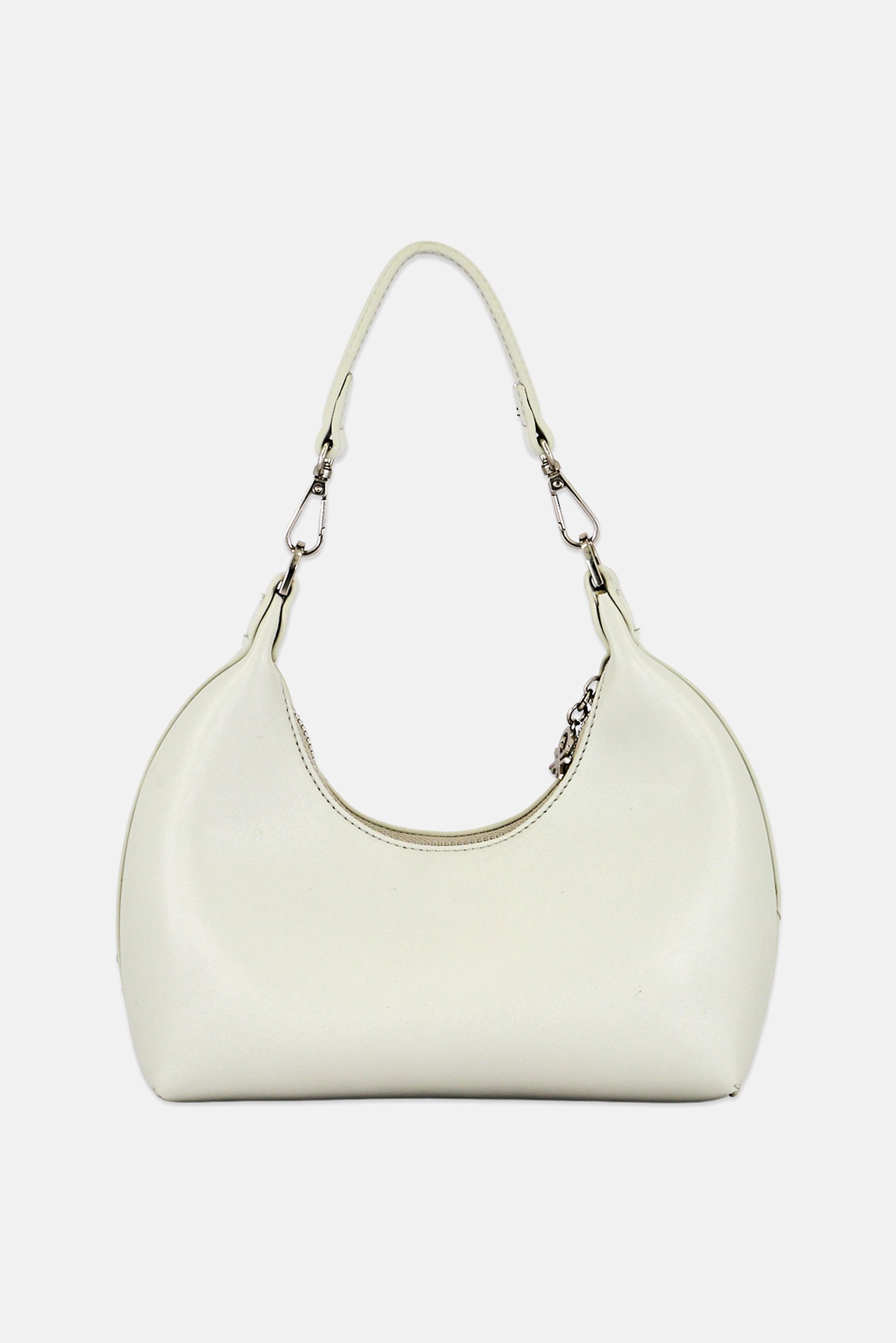 Women Brand Logo Cross Body Bag, Light Grey
