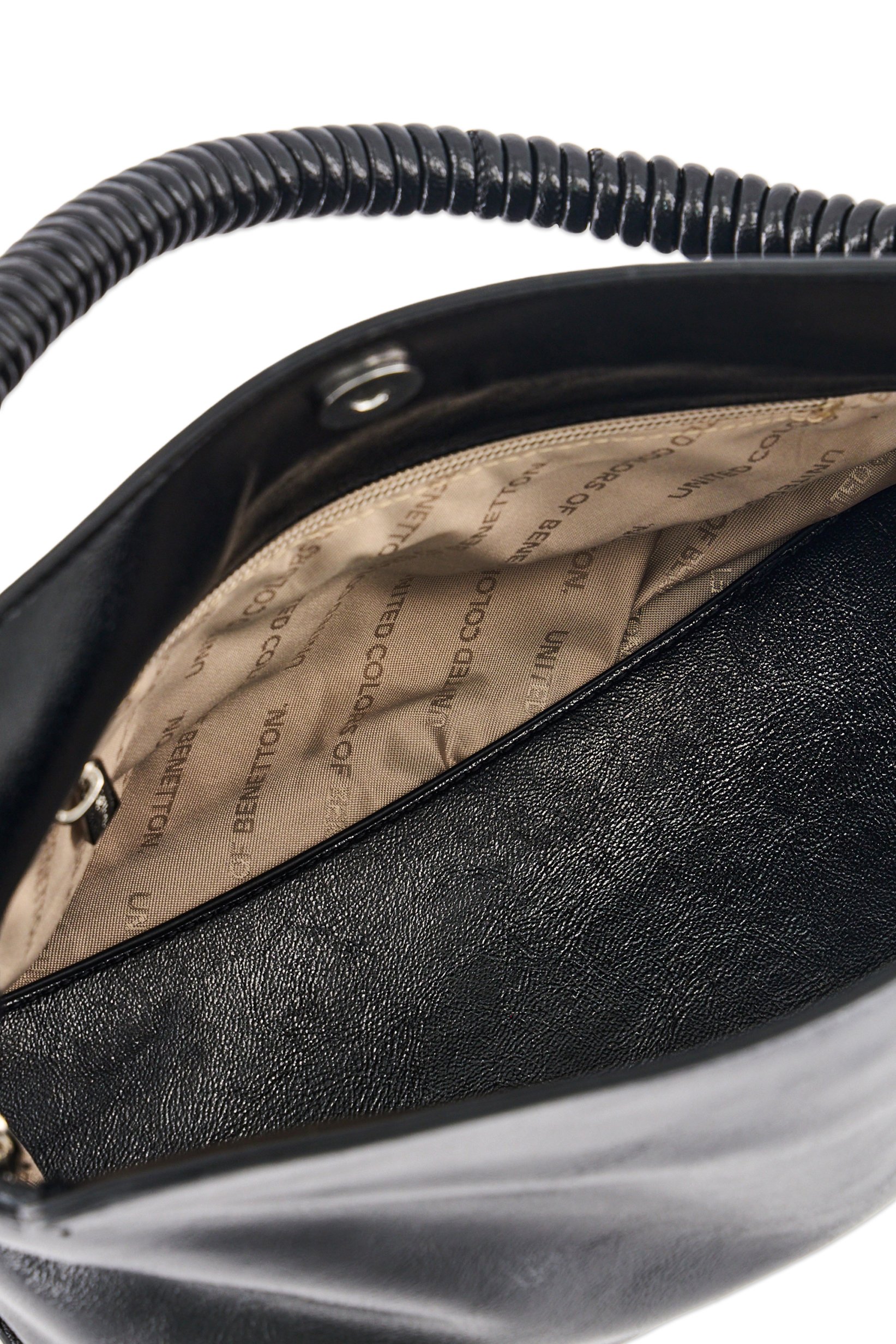 Women Brand Logo Cross Body Bag, Black