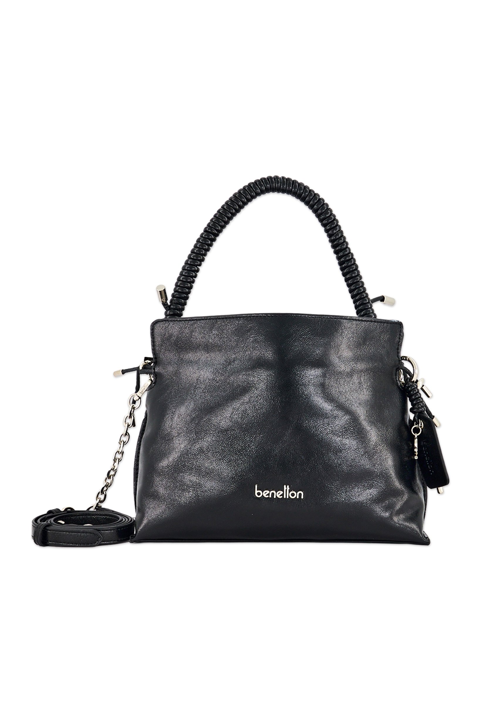 Women Brand Logo Cross Body Bag, Black