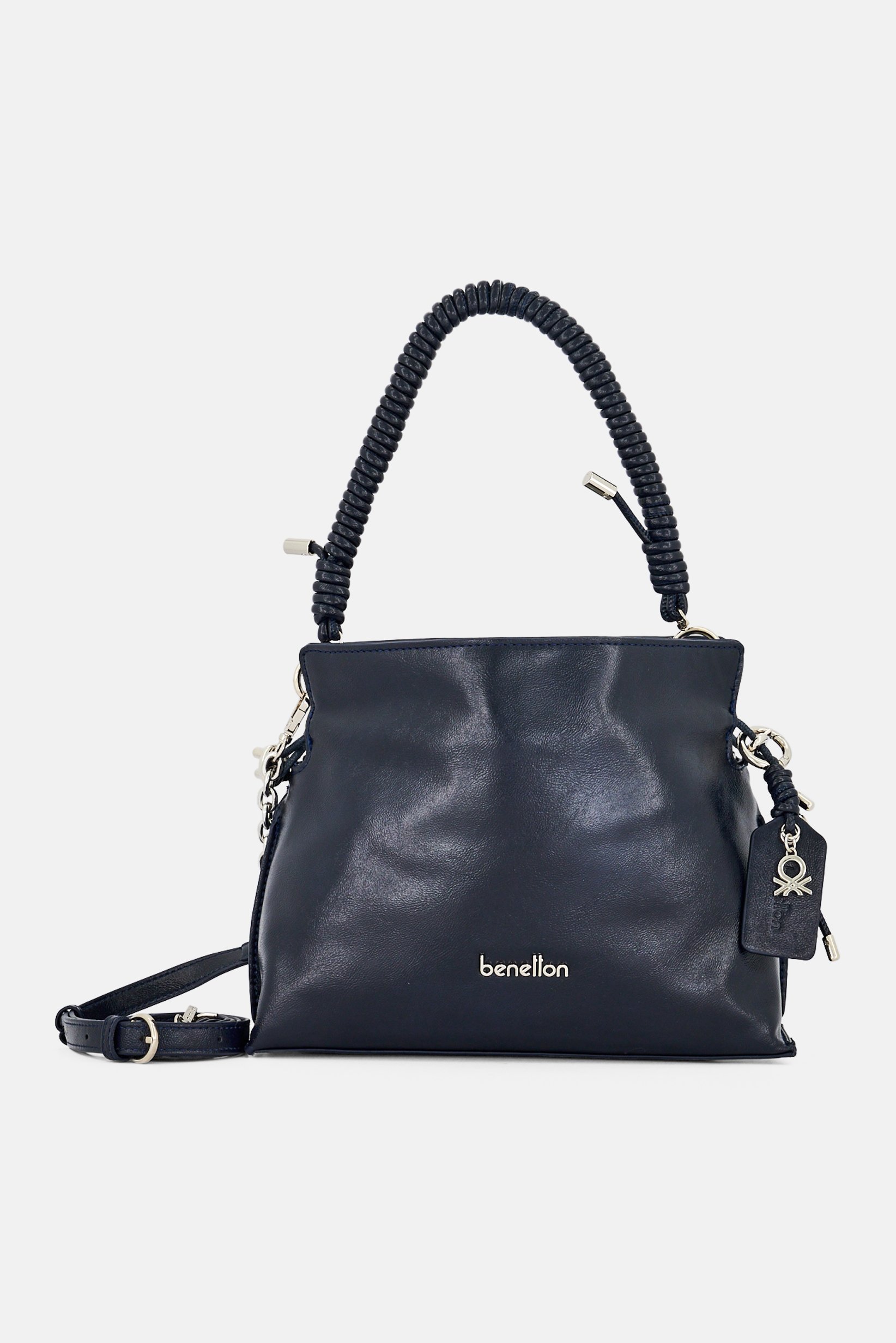 Women Brand Logo Cross Body Bag, Dark Navy