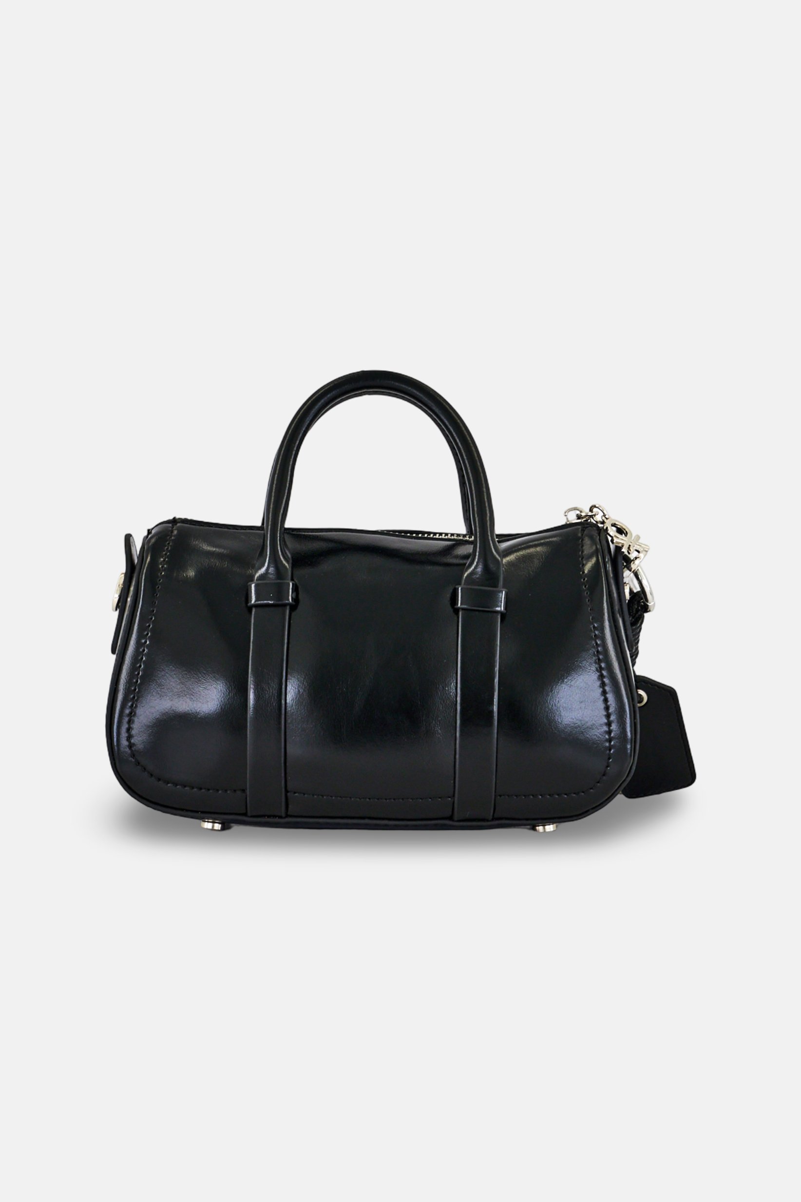 Women Brand Logo Cross Body Bag, Black