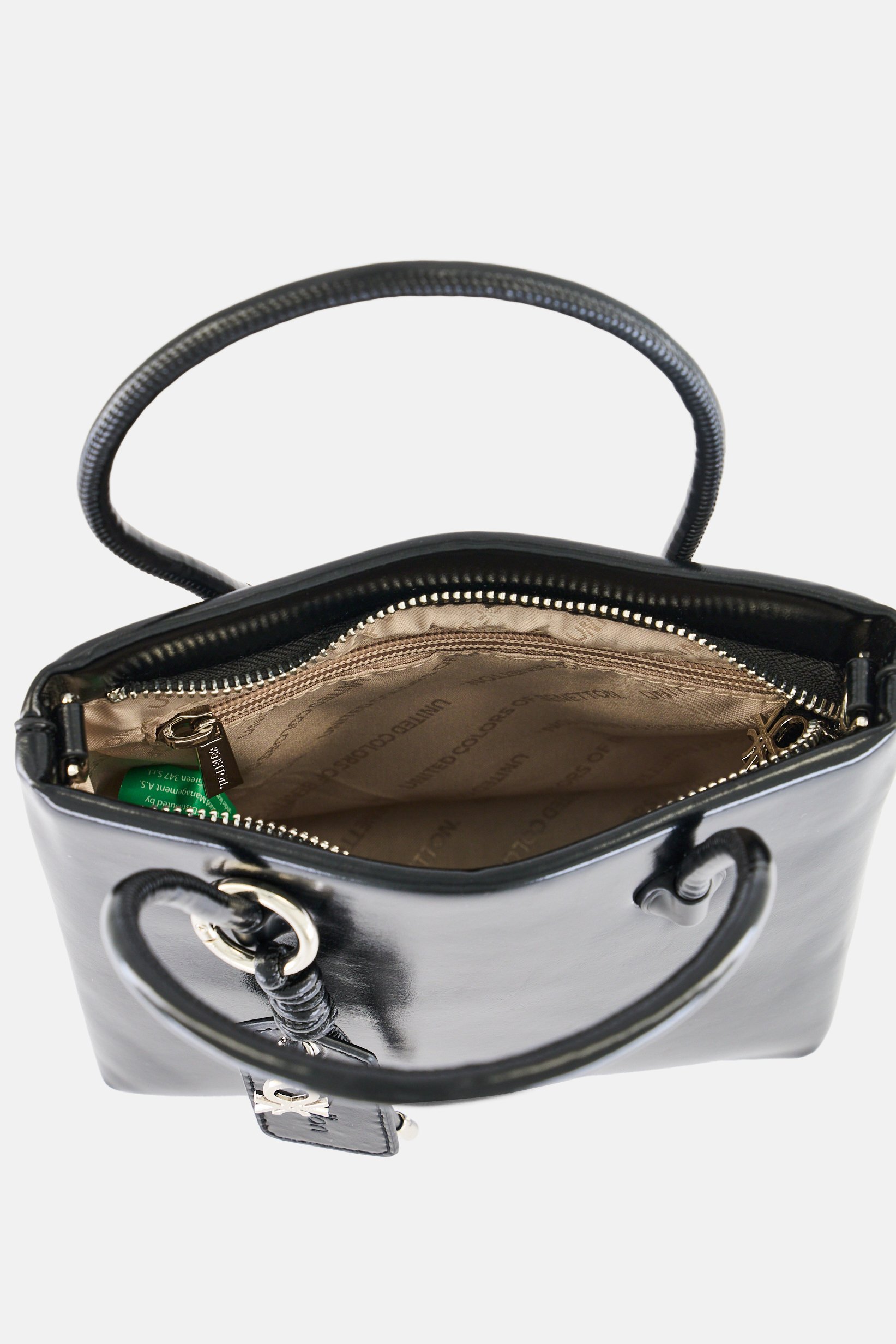 Women Brand Logo Cross Body Bag, Black