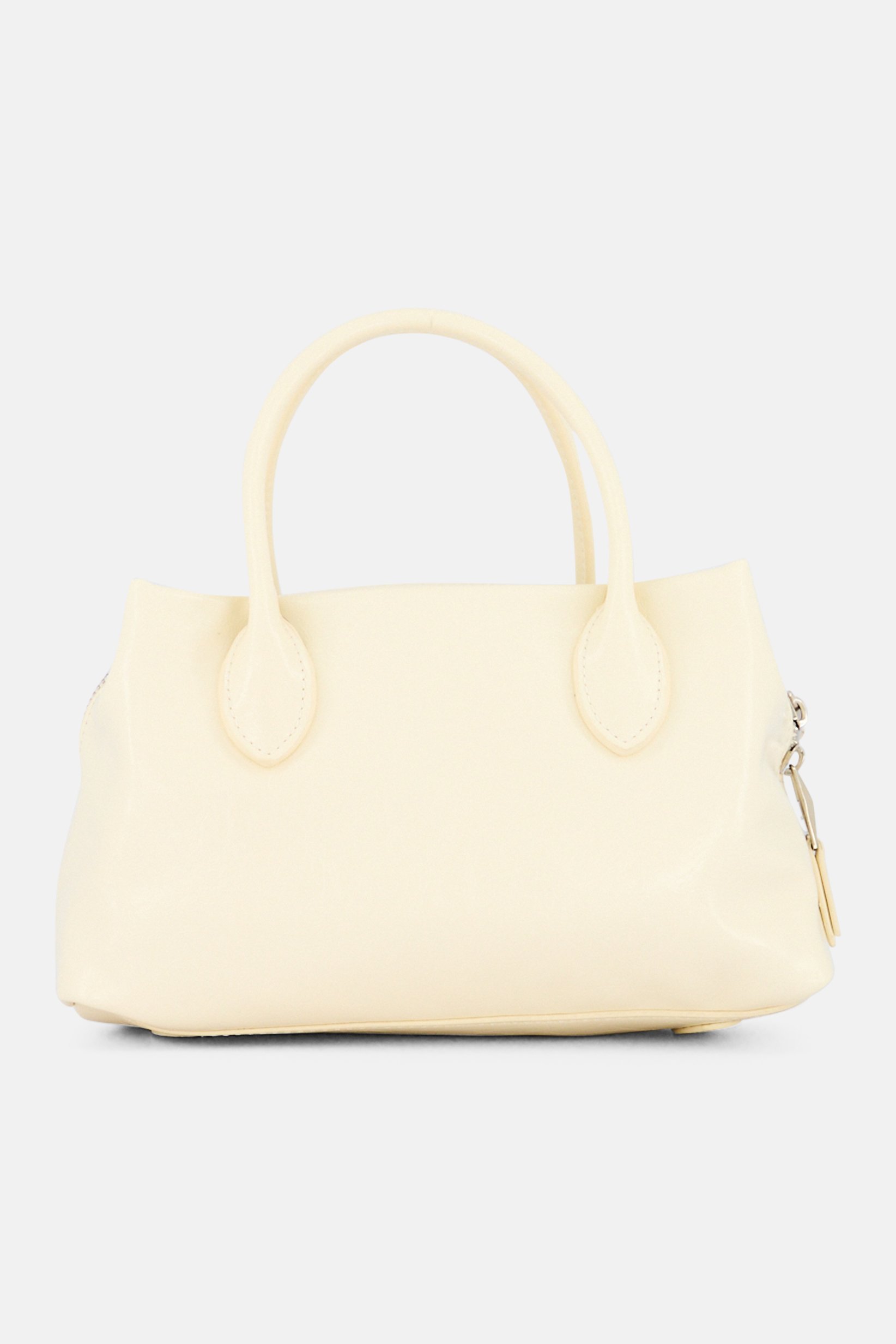 Women Brand Logo Cross Bady Bag, Cream
