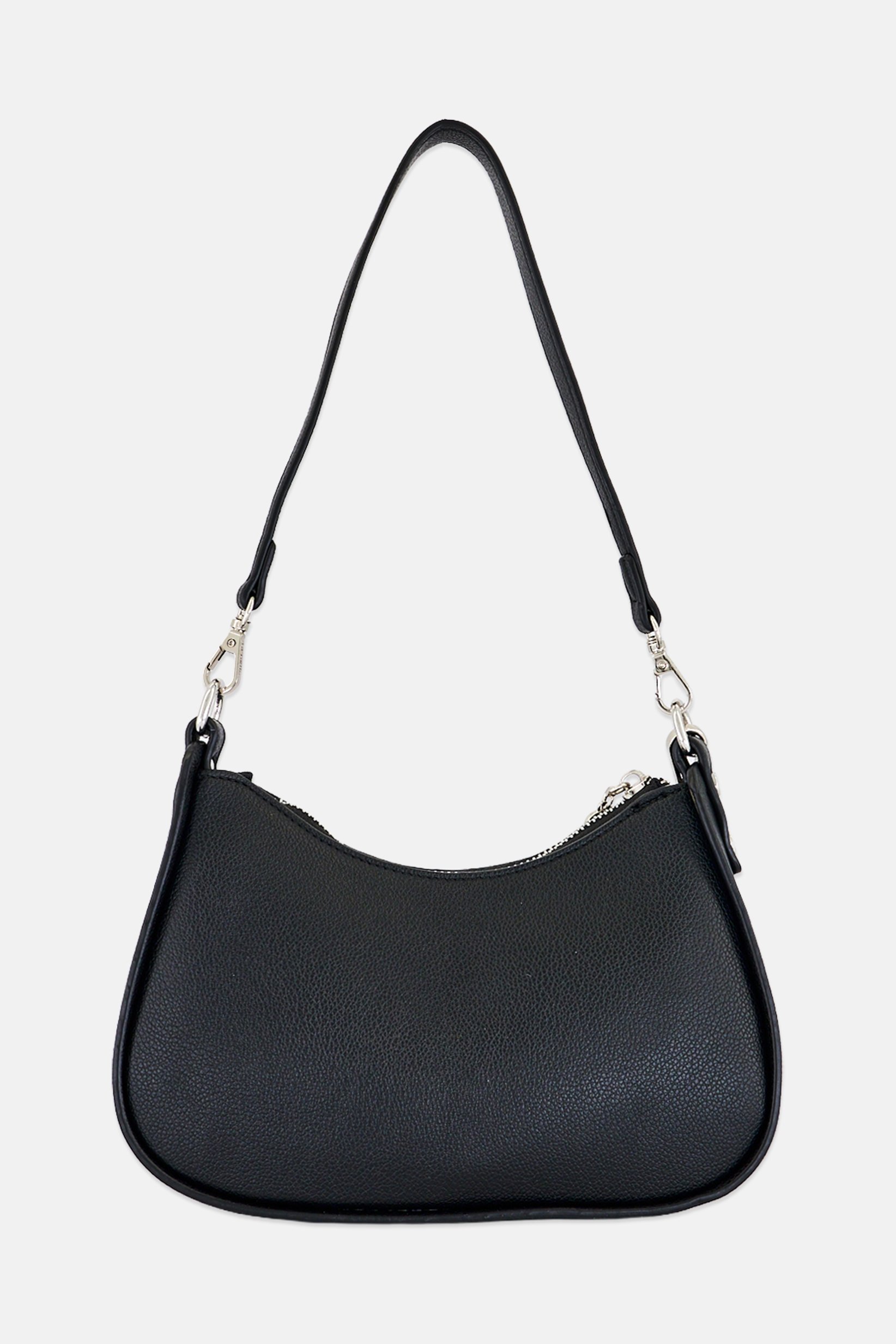 Women Brand Logo Cross Body Bag, Black