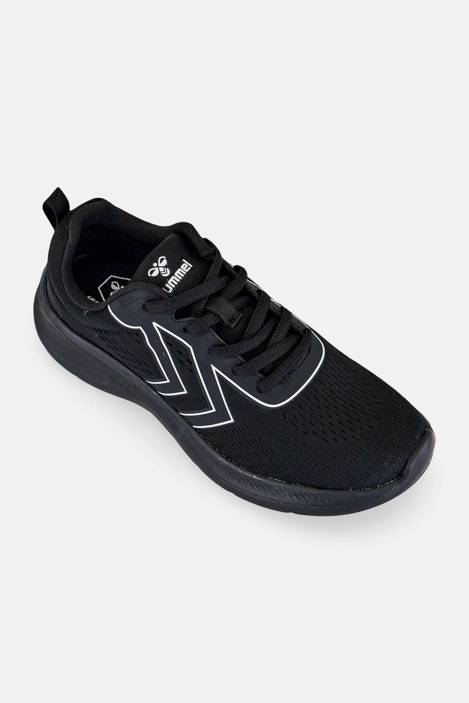 Kids Boy Frouyd Lace Up Running Shoes, Black
