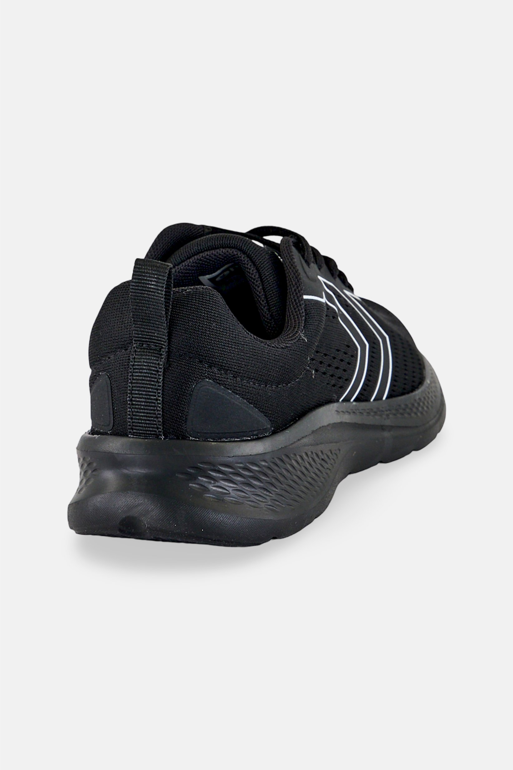 Kids Boy Frouyd Lace Up Running Shoes, Black