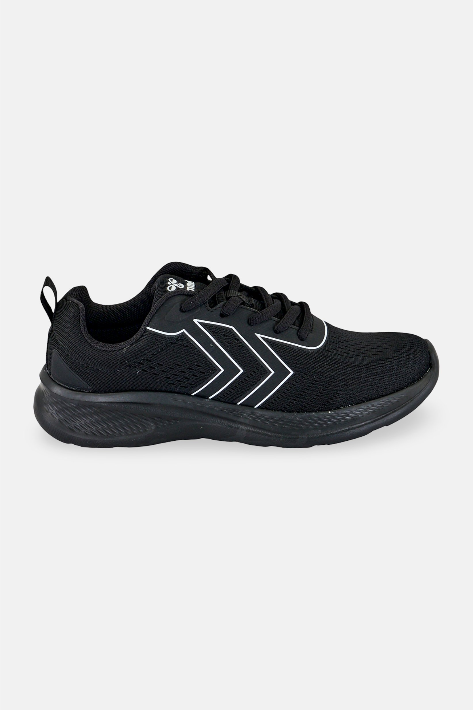 Kids Boy Frouyd Lace Up Running Shoes, Black