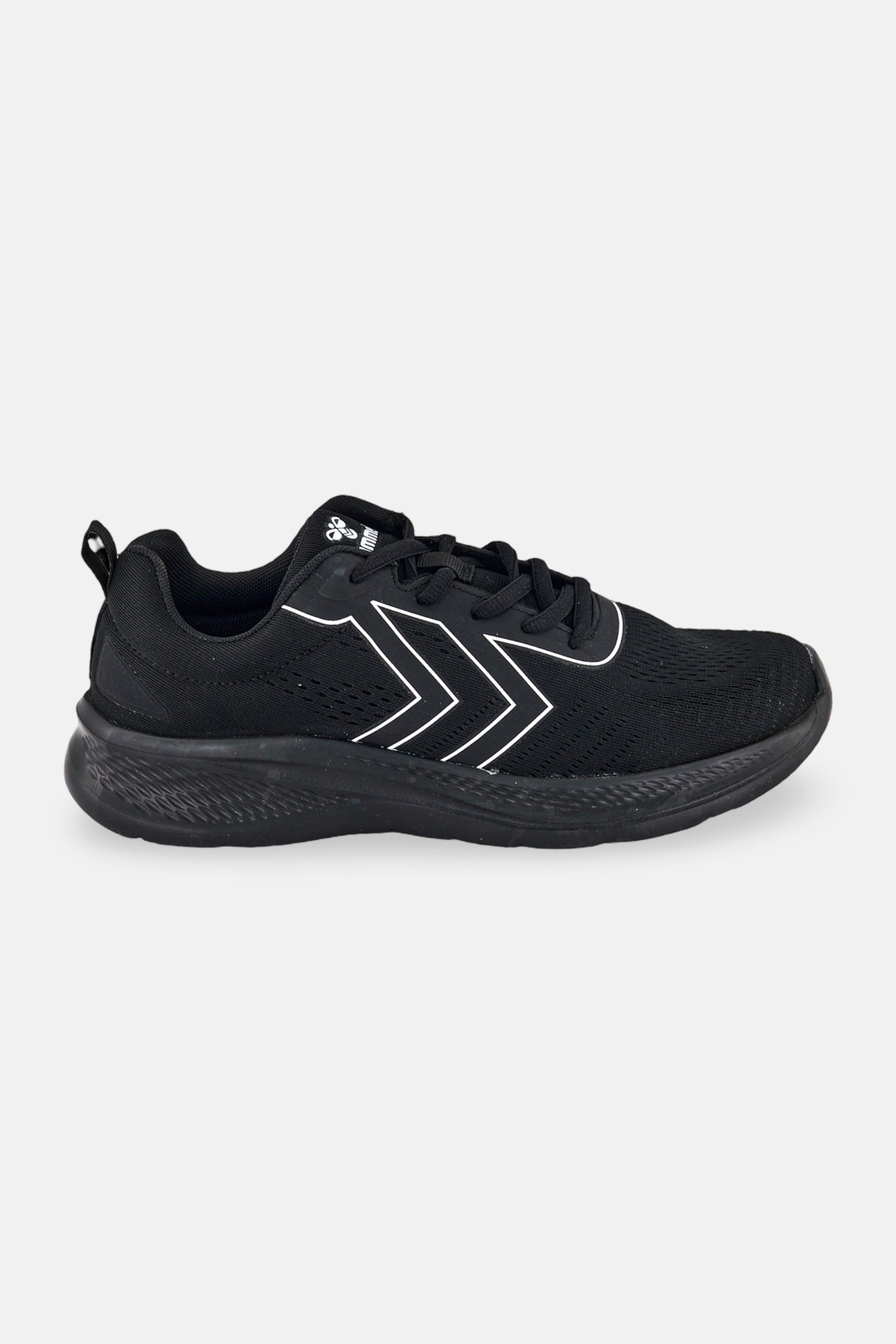 Men Frouyd Lace Up Running Shoes, Black
