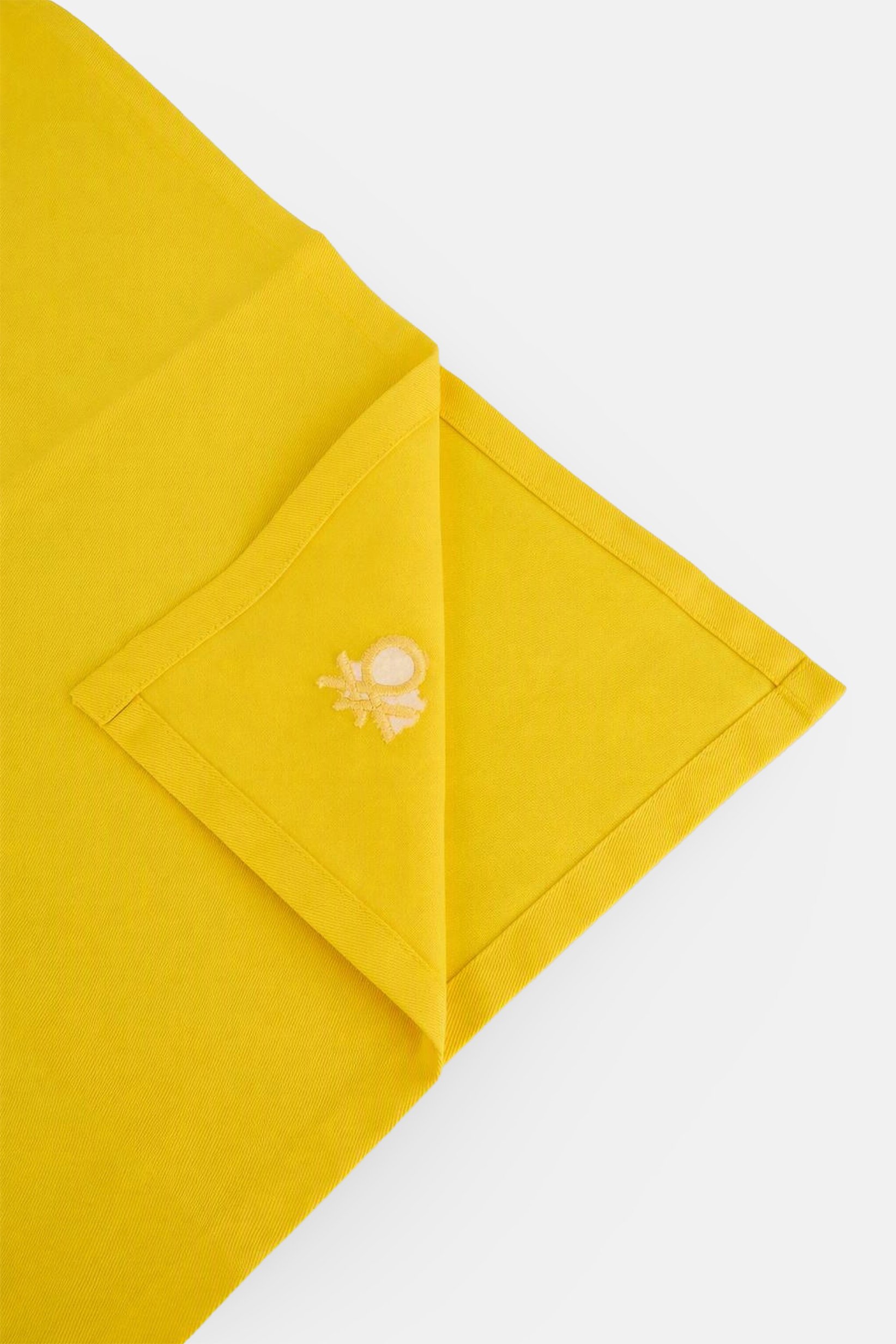 Embroidered Logo Kitchen Apron, Yellow