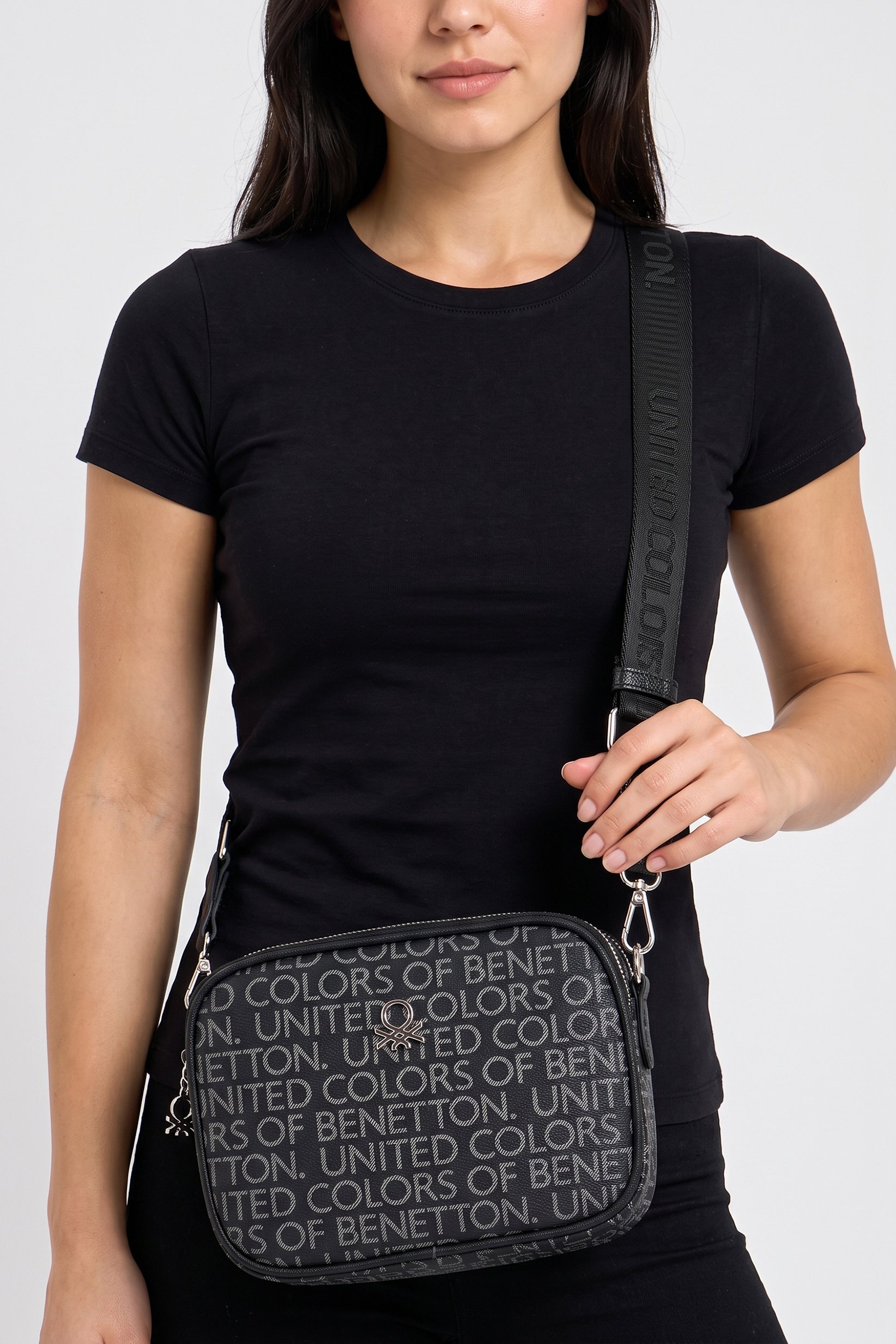 Women Allover Print Cross Body Bag, Multicolor