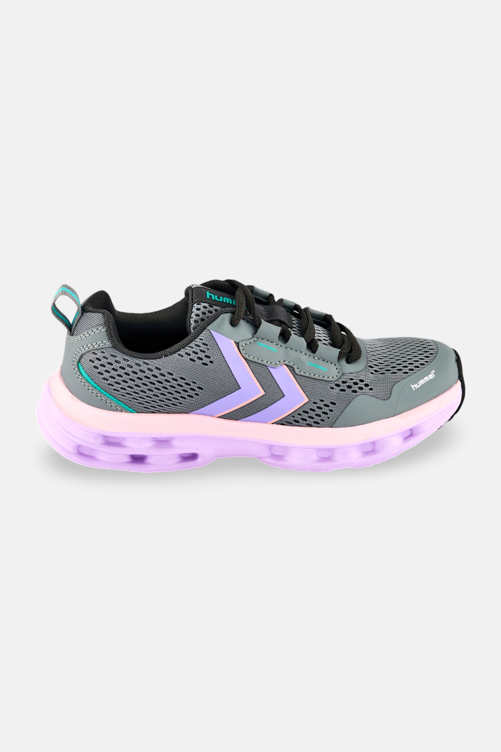 Kids Boy Hml Bright Lace Up Training Shoes, Grey