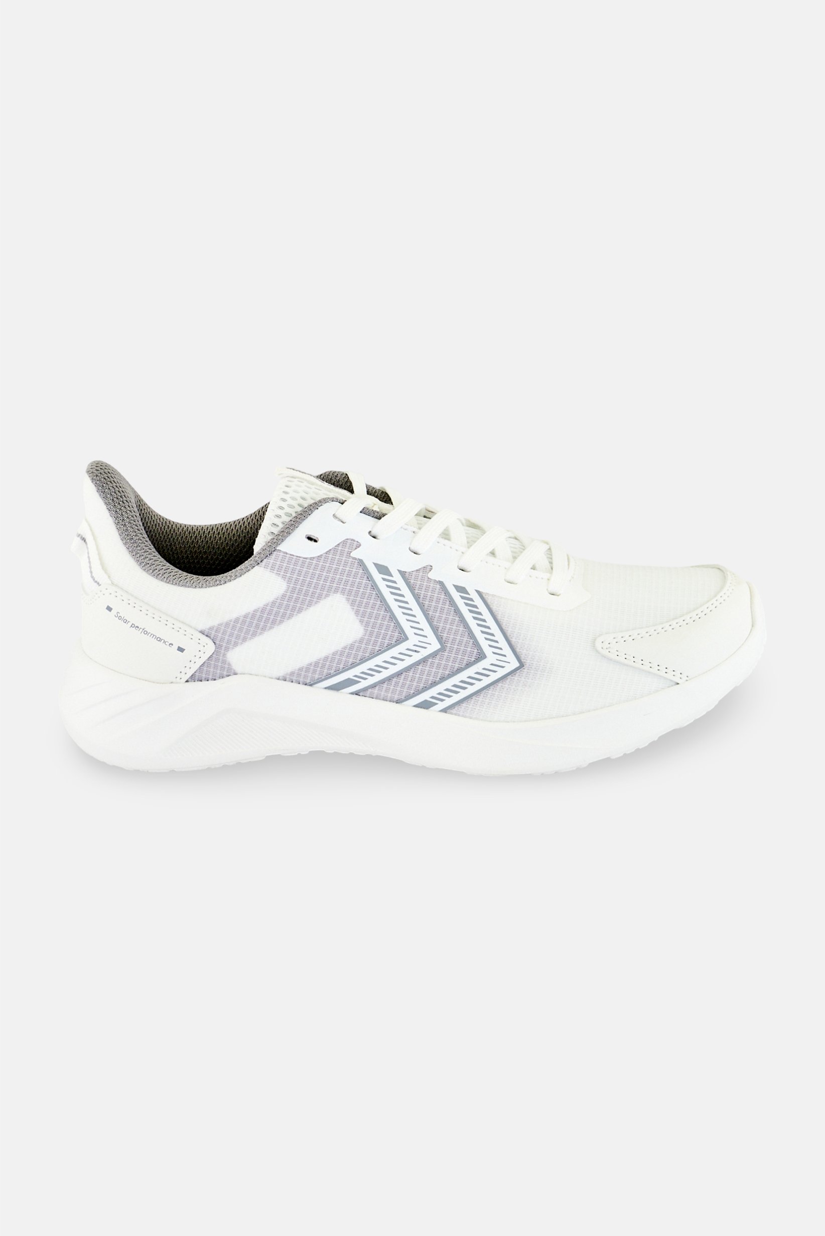Men Solar Performance Lace Up Closure Outdoor Shoes, White