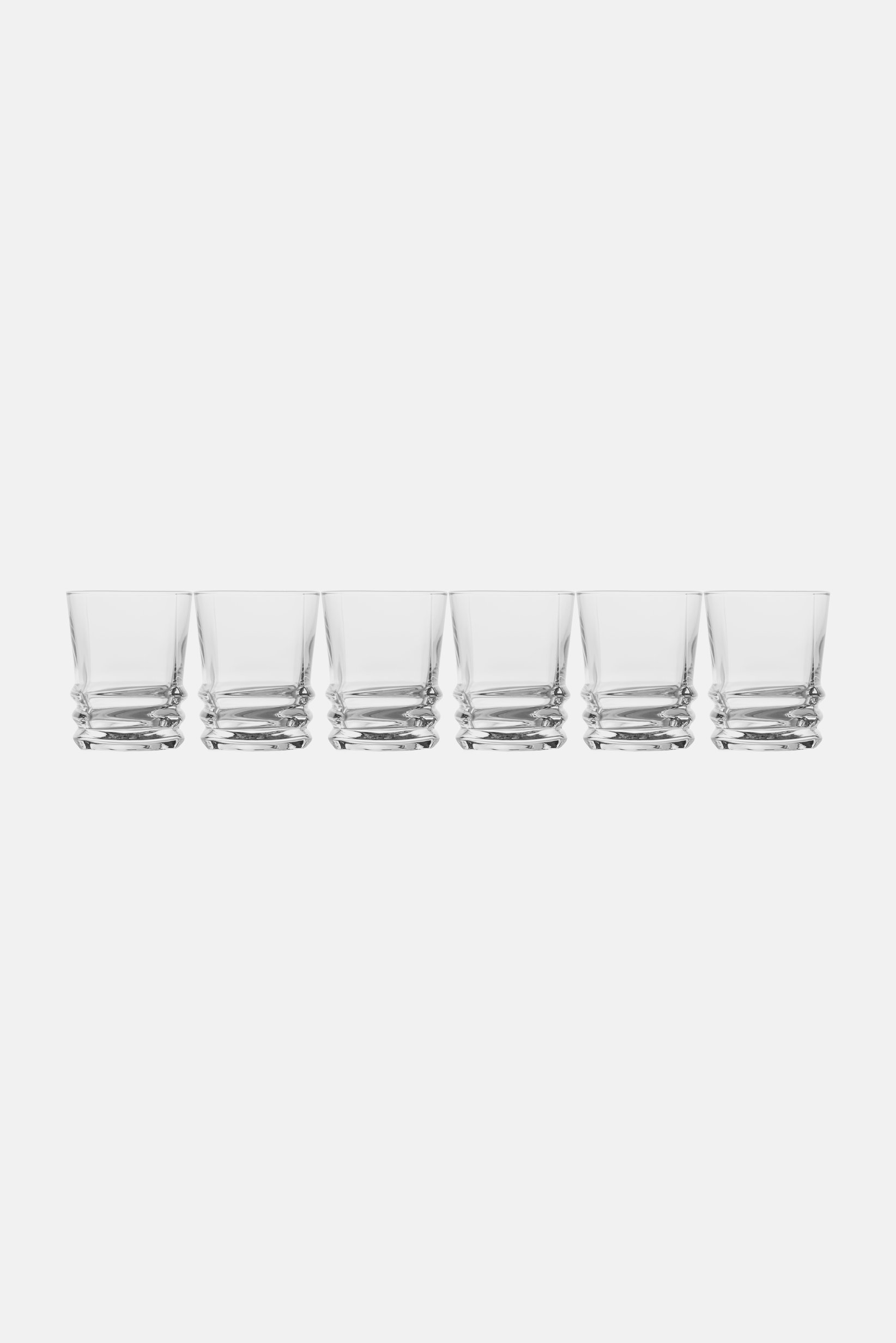 6 Pieces Elegan Shot Glass 80ml, Transparent