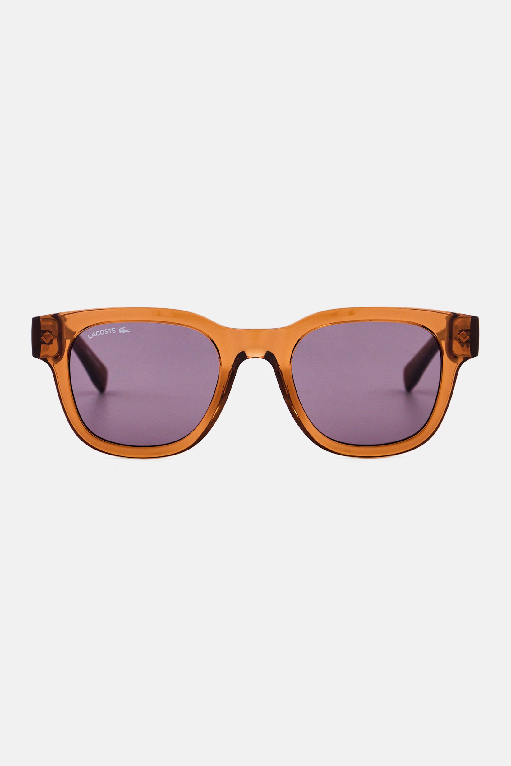 Women L6023S Square Sunglasses, Light Brown