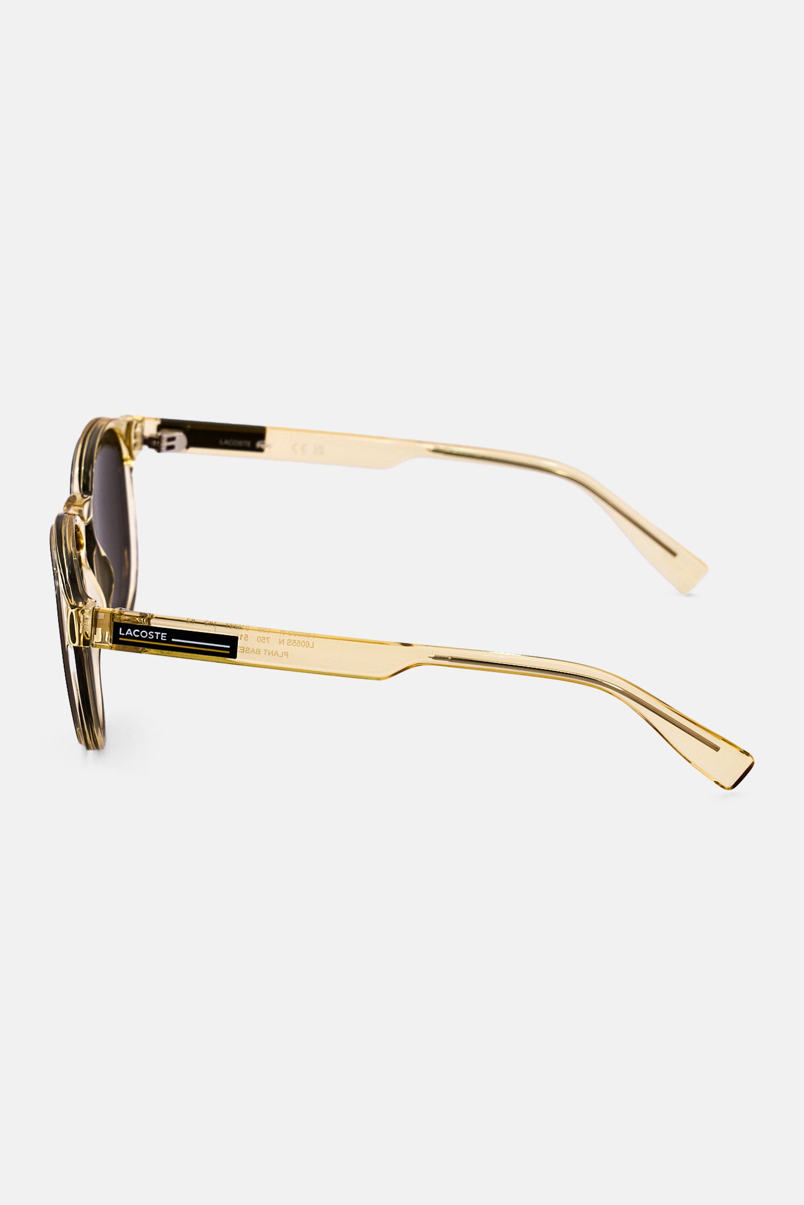 Men L6055S Round Sunglasses, Light Gold