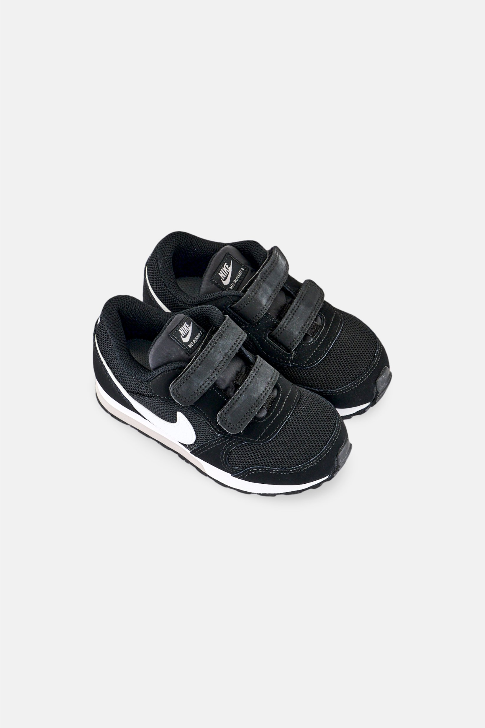 Toddlers Boy MD Runner 2 Velcro Closure Running Shoes, Black