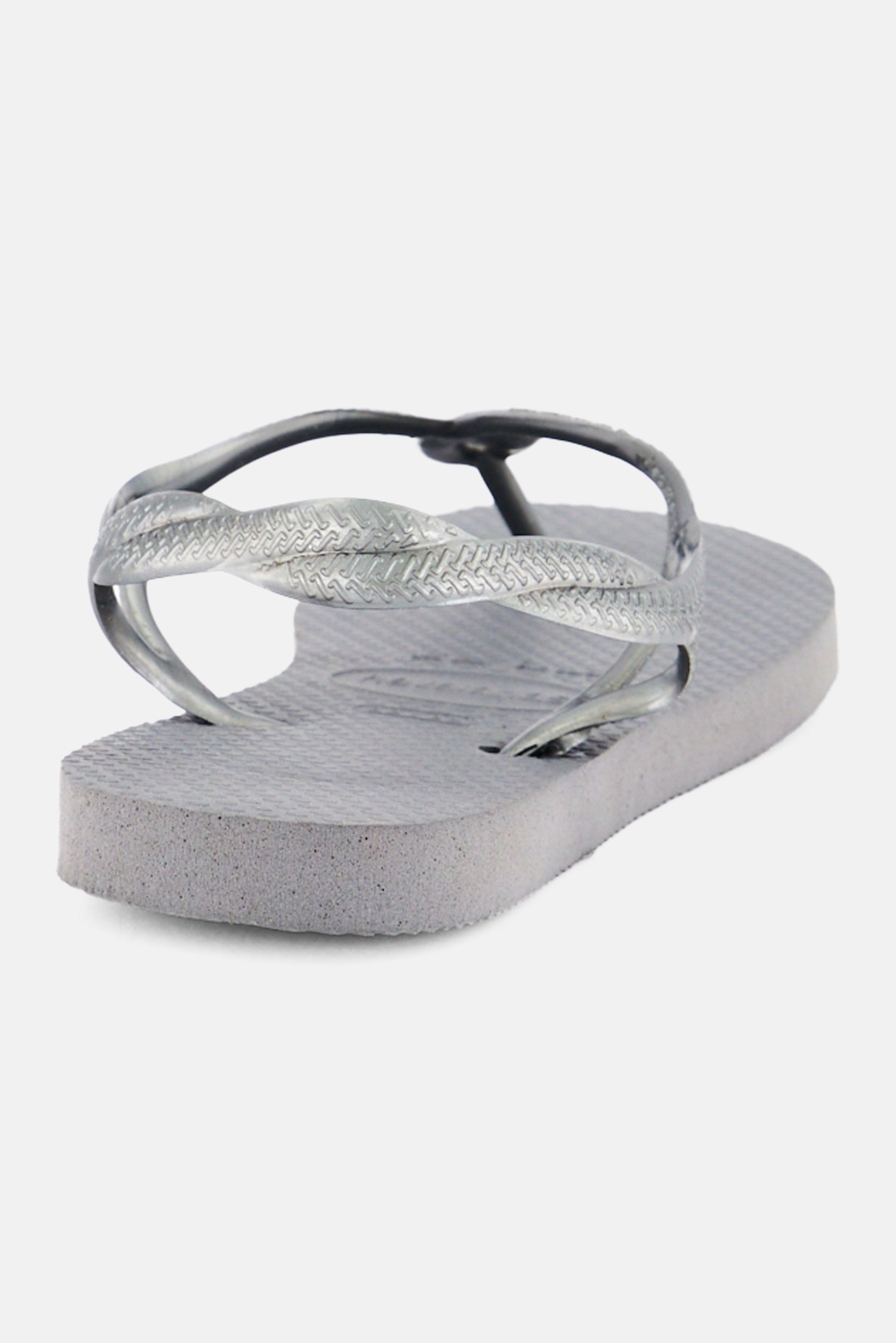 Kids Girls Slip On Luna Slipper, Grey