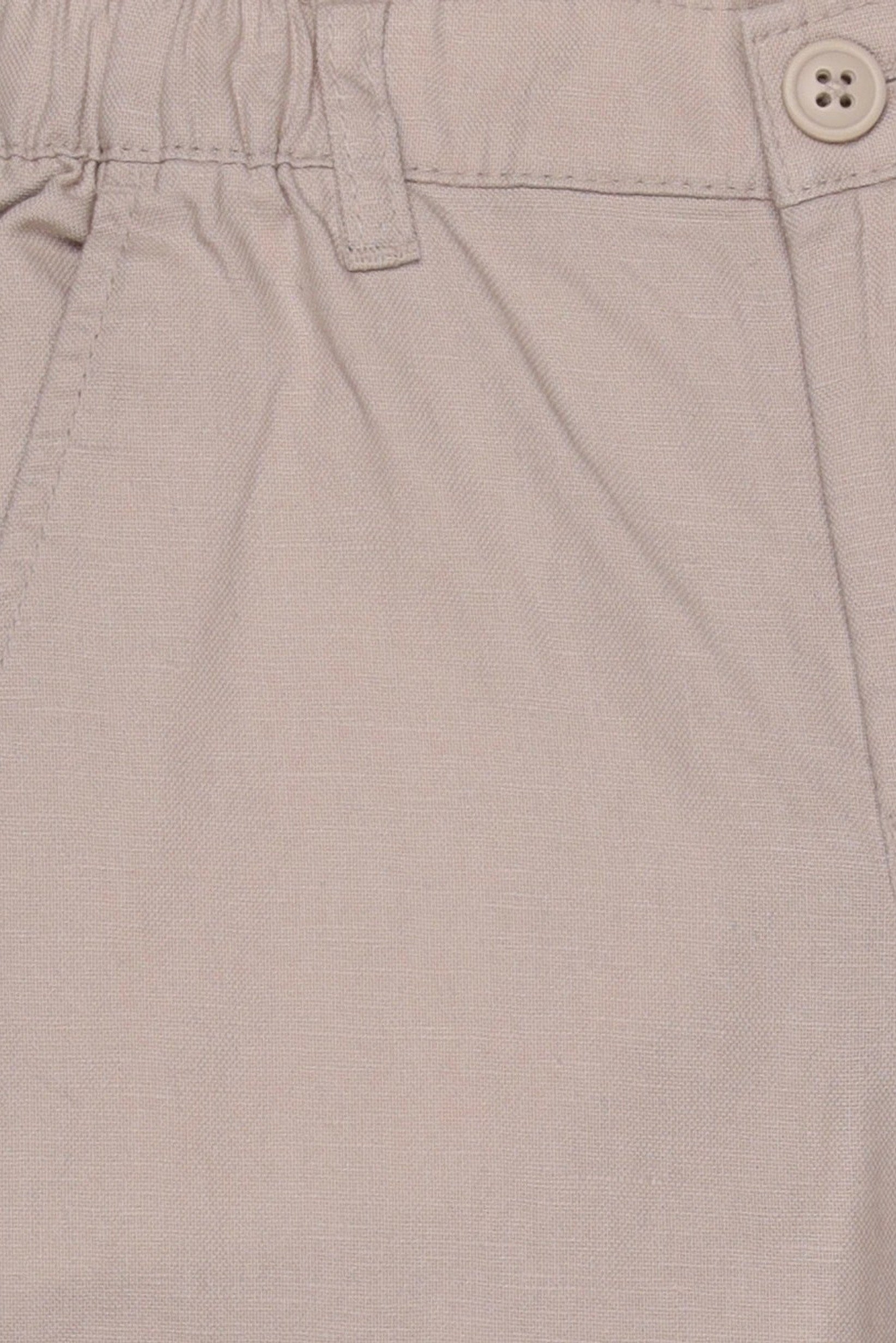 Kids Boy Chambray Pants, Beige