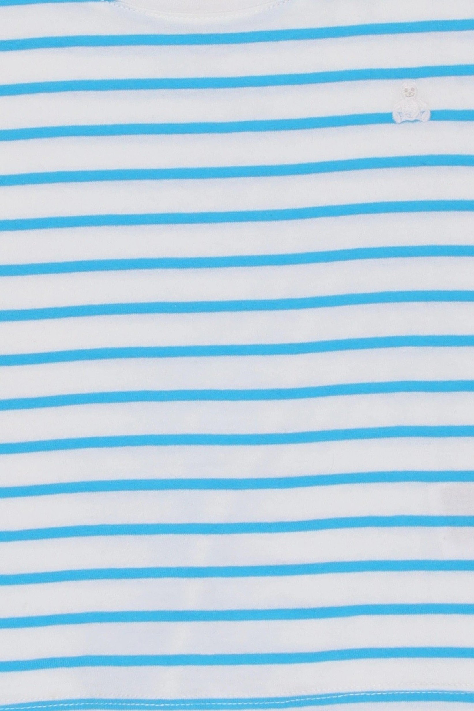Toddlers Boy Short  Sleeve Stripe Top, Multicolor
