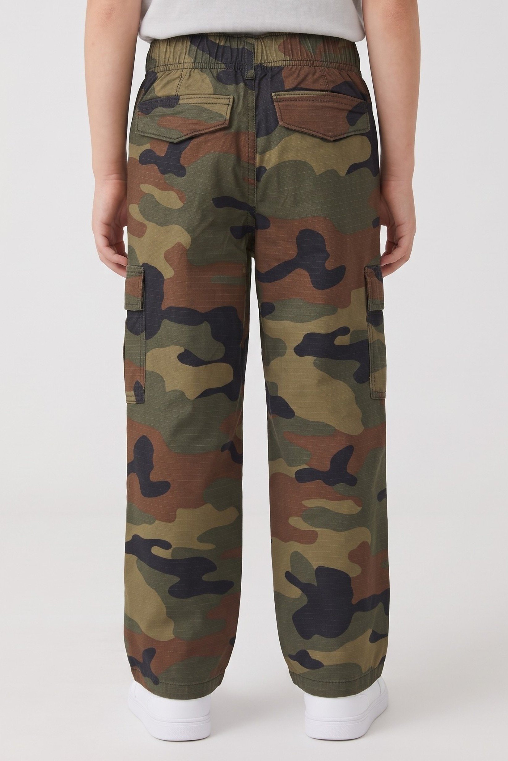 Kids Boy Camouflage Cargo Pants, Multicolor