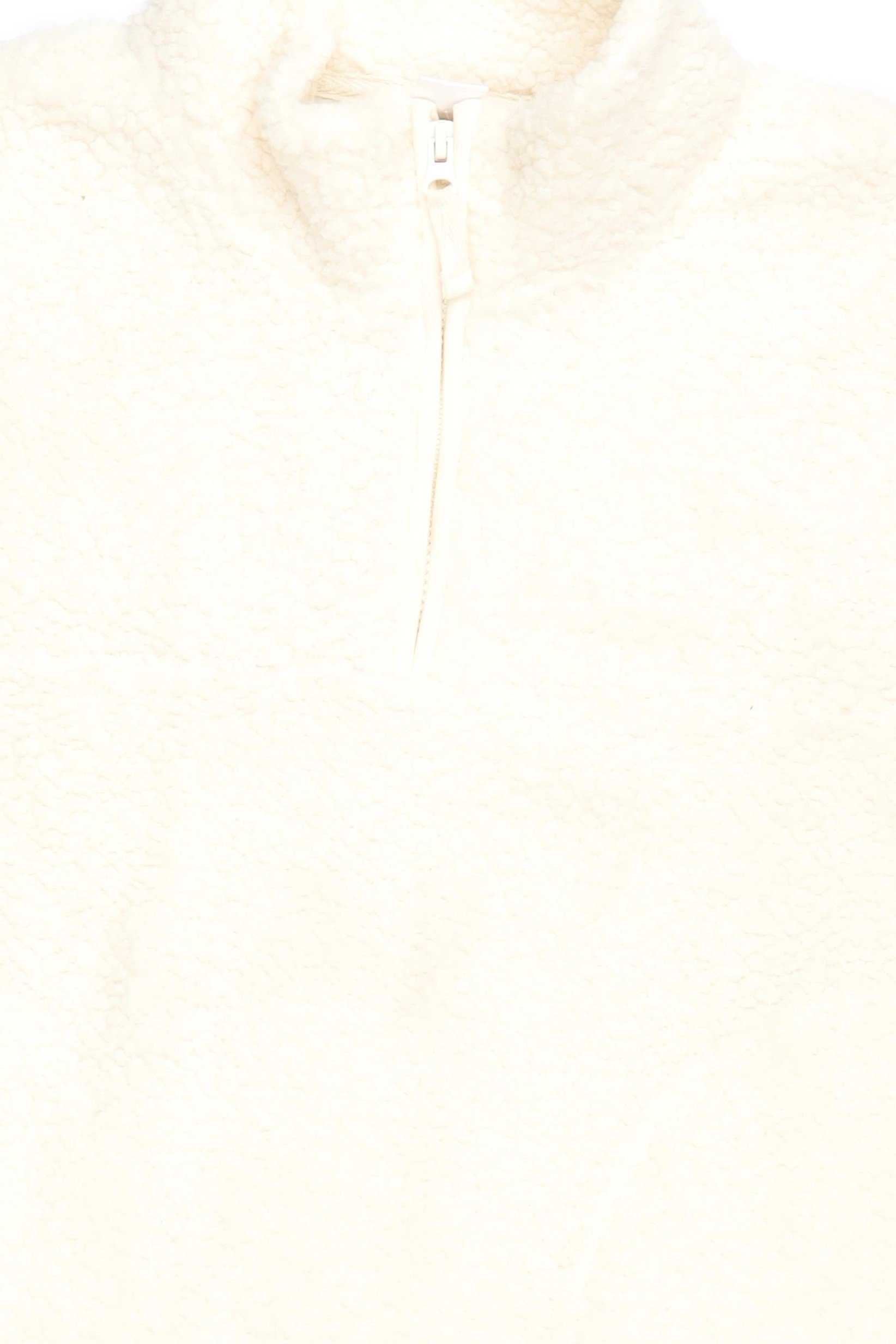 Kids Girl Textured Jacket, Off White