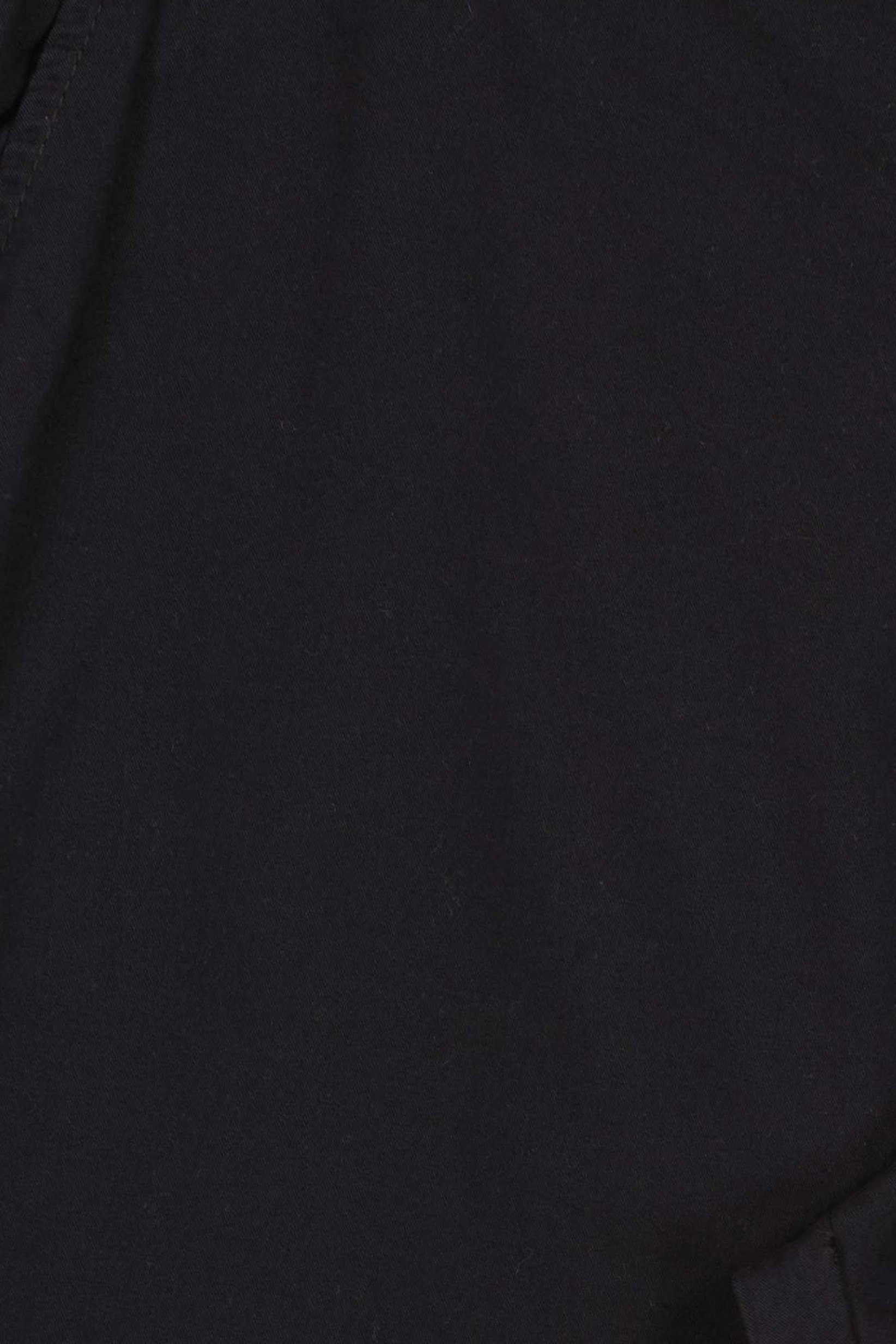 Men Loose Fit Solid Chino Pants, Black