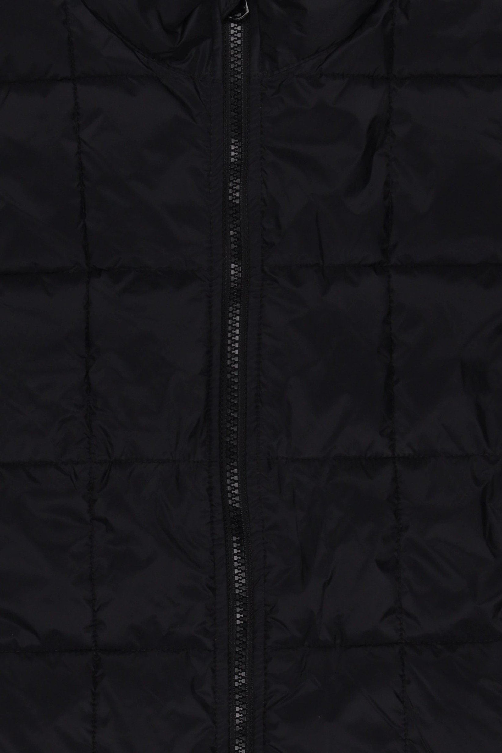 Kids Boy Quilted Vest Jacket, Black