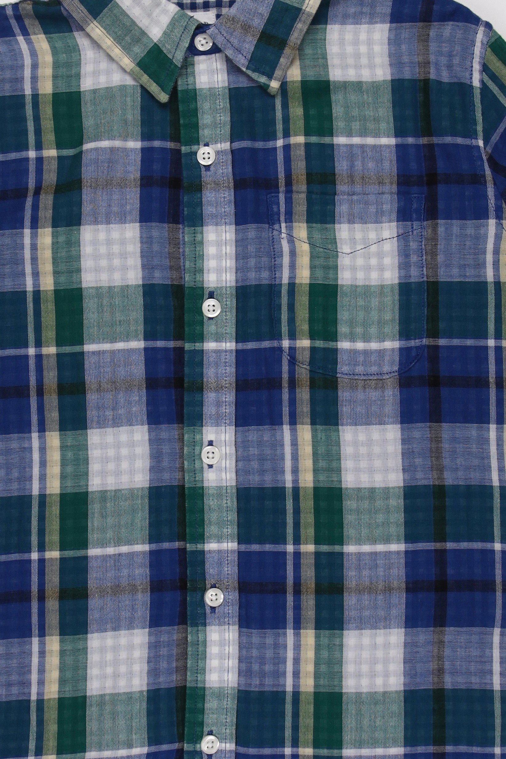 Kids Boy Plaid Long Sleeve Casual Shirt, Multicolor