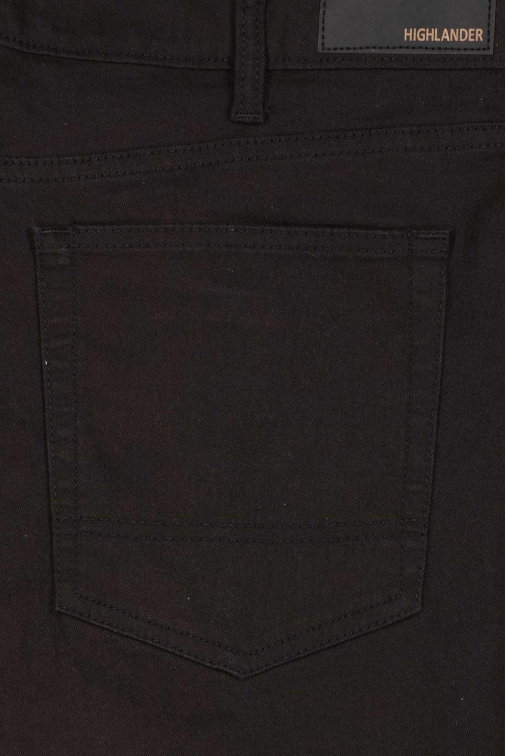 Men Loose Fit Solid Non Stretchable Denim Jeans, Black