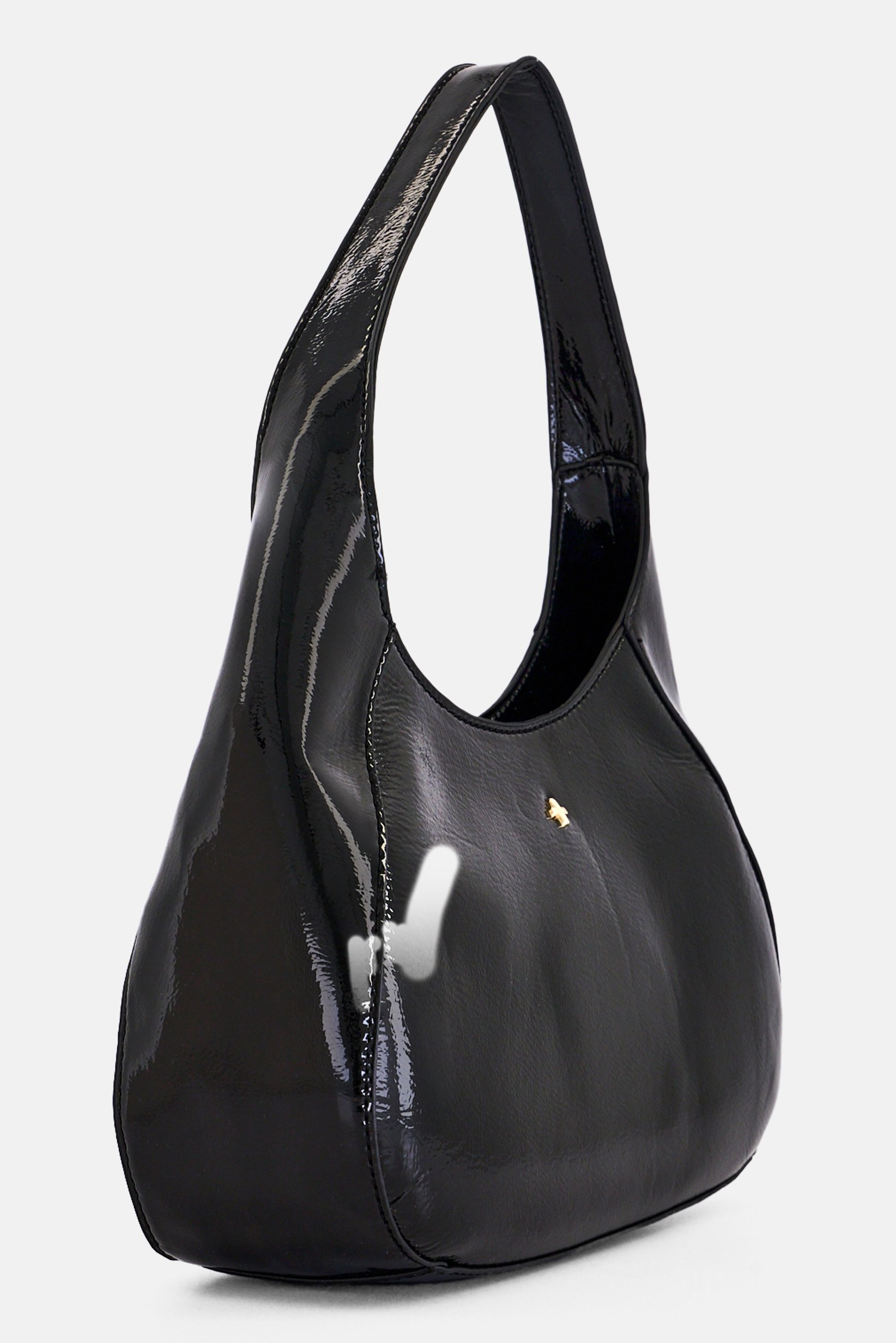 Women Graphic Print Handbag, Black