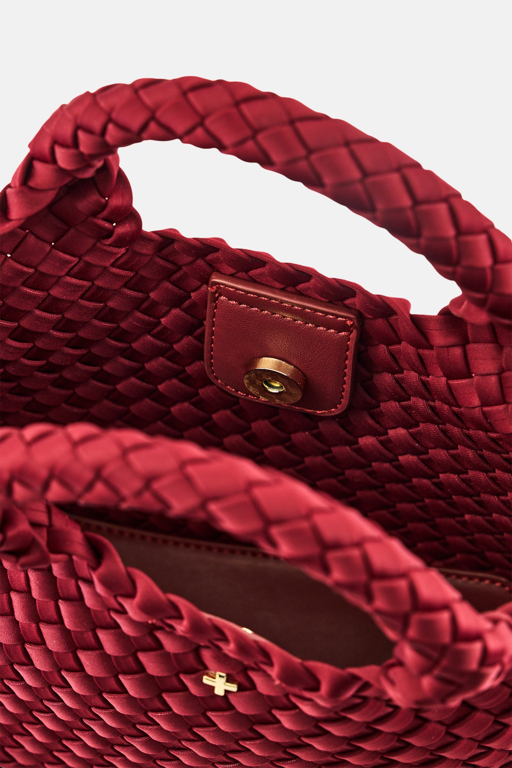 Women Textured Cross Body Bag, Burgundy
