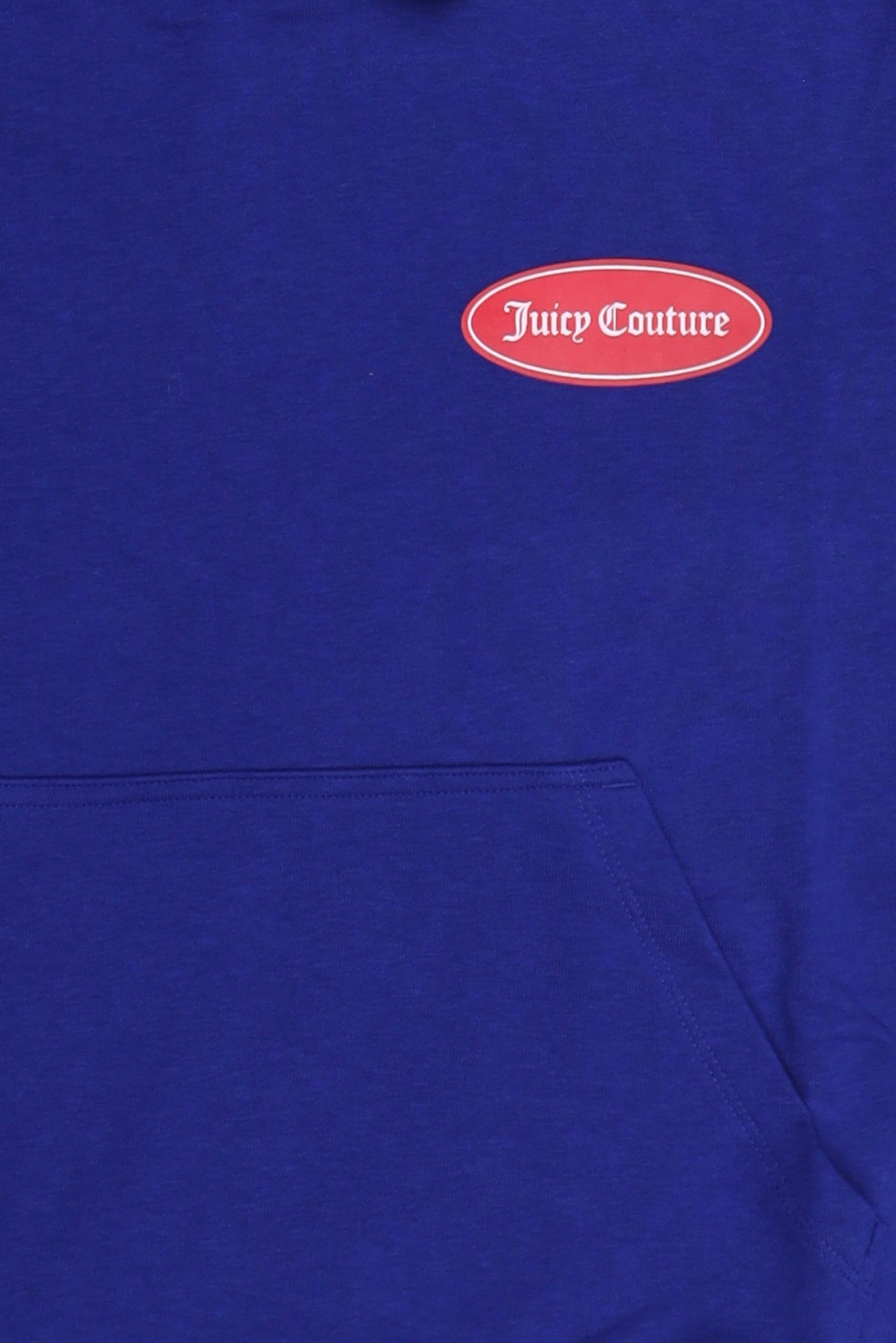 Women Brand Logo Long Sleeve Hoodie, Blue