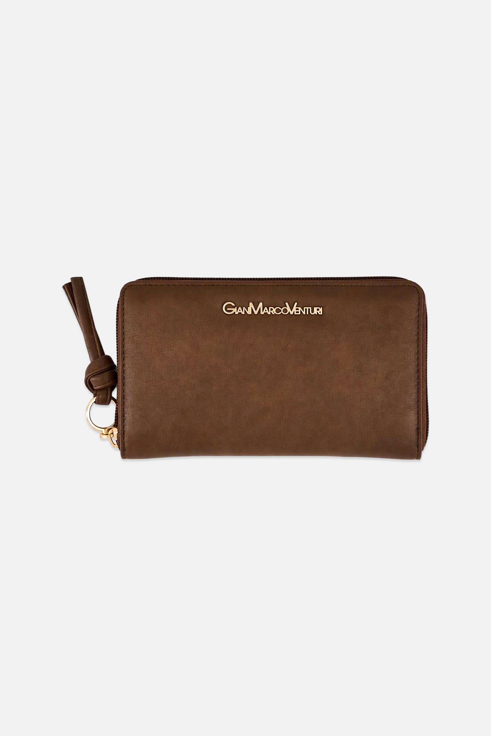 Women Brand Logo Wallets, Brown