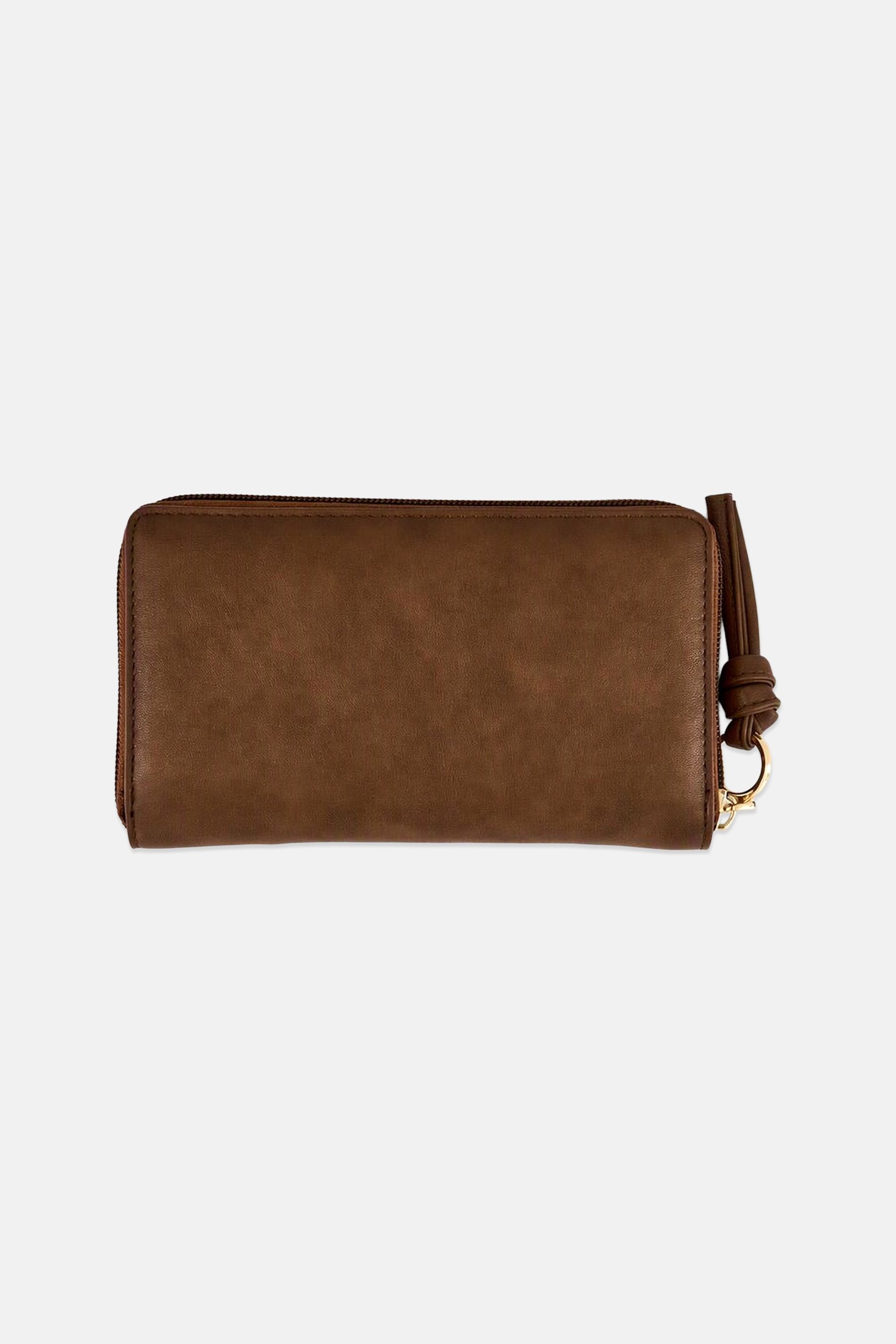 Women Brand Logo Wallets, Brown
