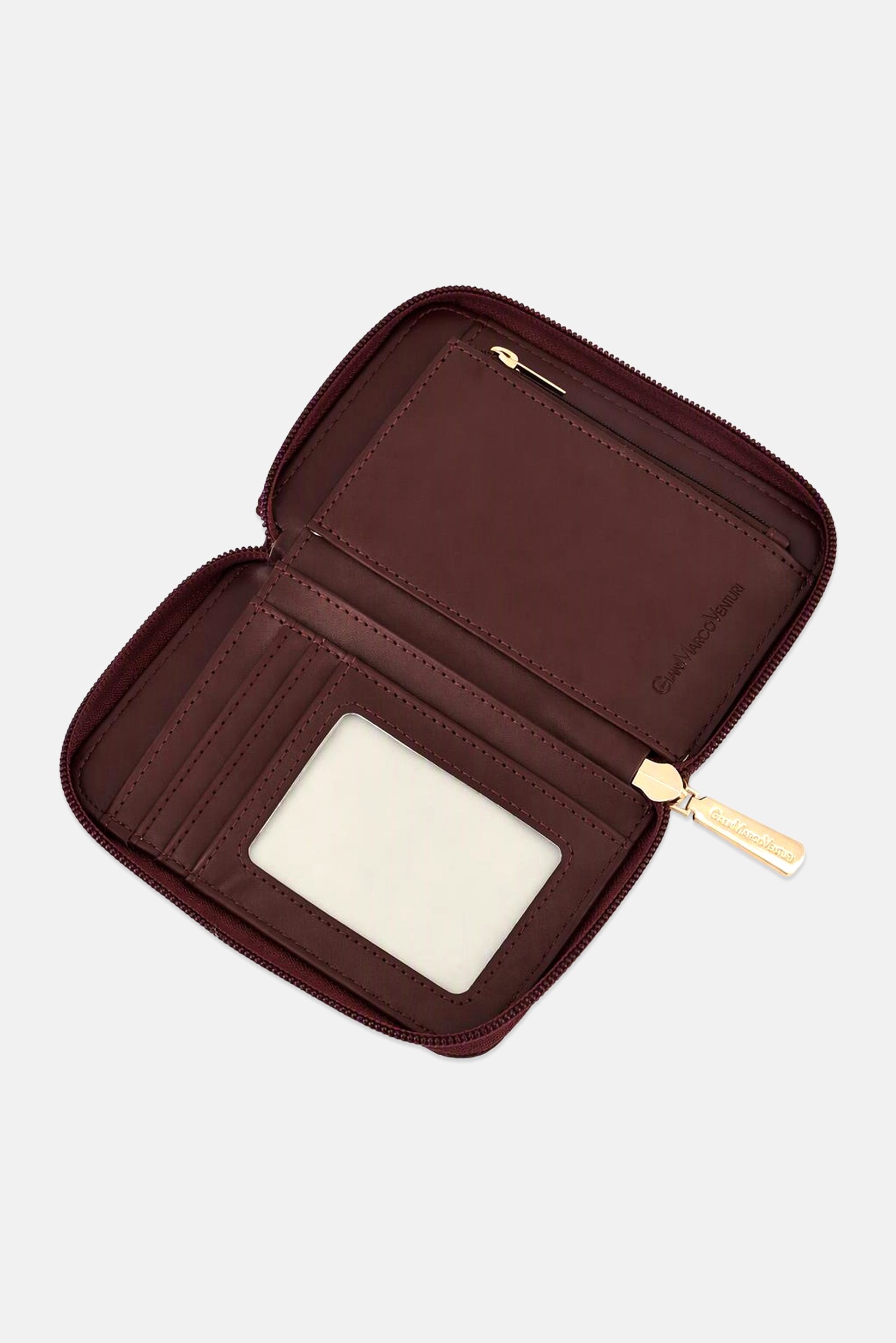 Women Brand Logo Wallets, Maroon