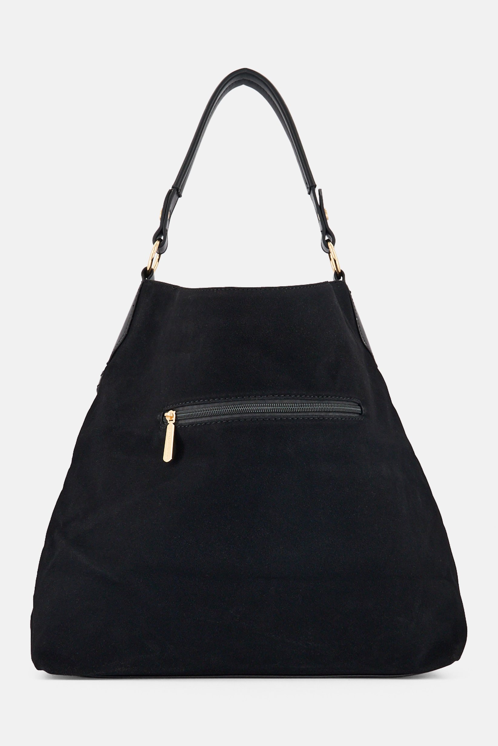 Women Brand Logo Tote Bag, Black