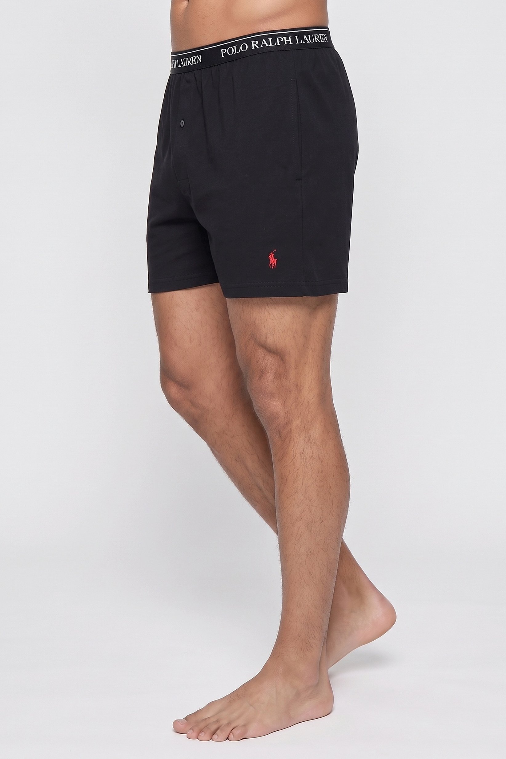 Polo Golf Ralph Lauren Men 3 Pcs Embroidered Logo Boxers, Black